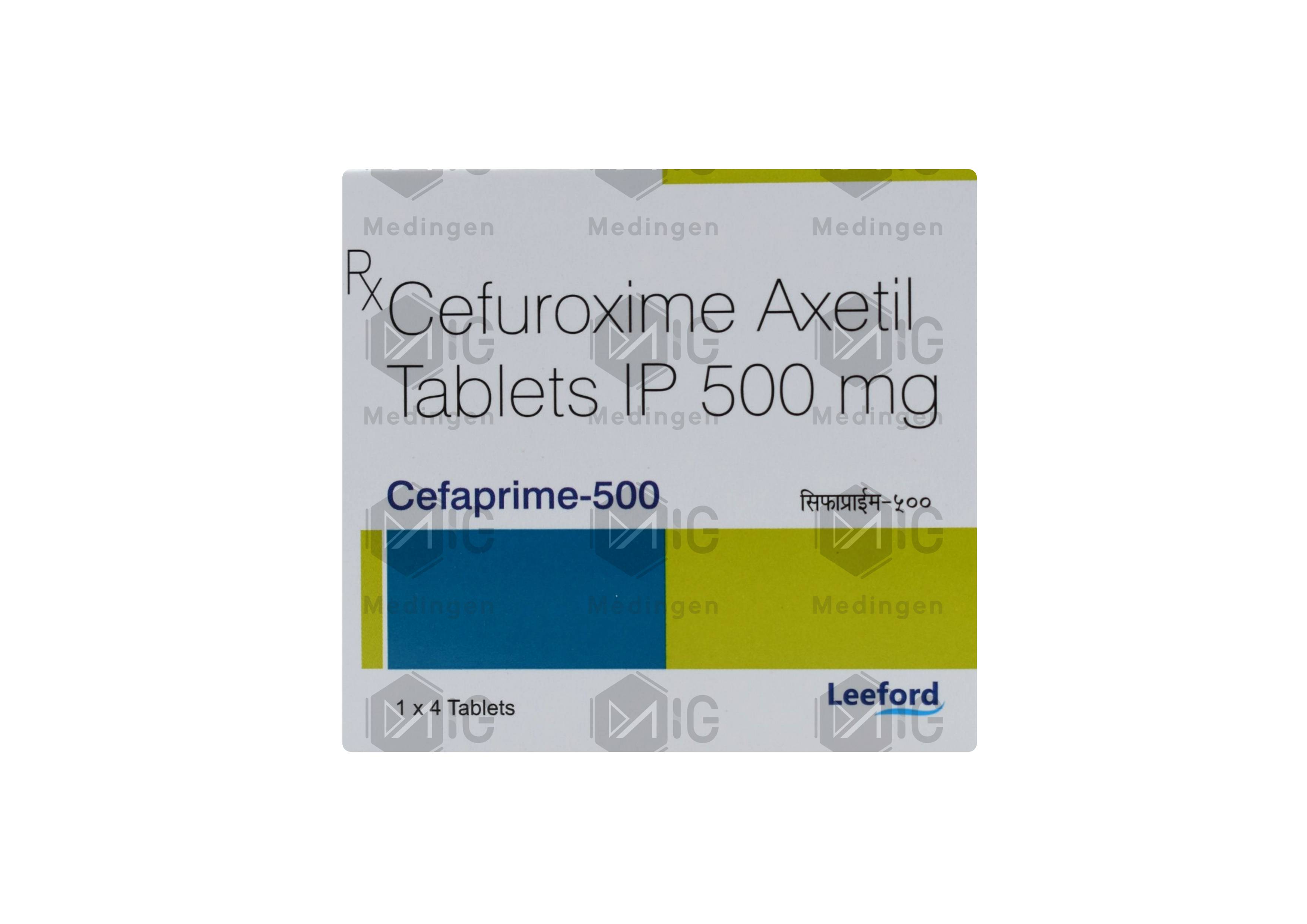 CEFAPRIME 500MG