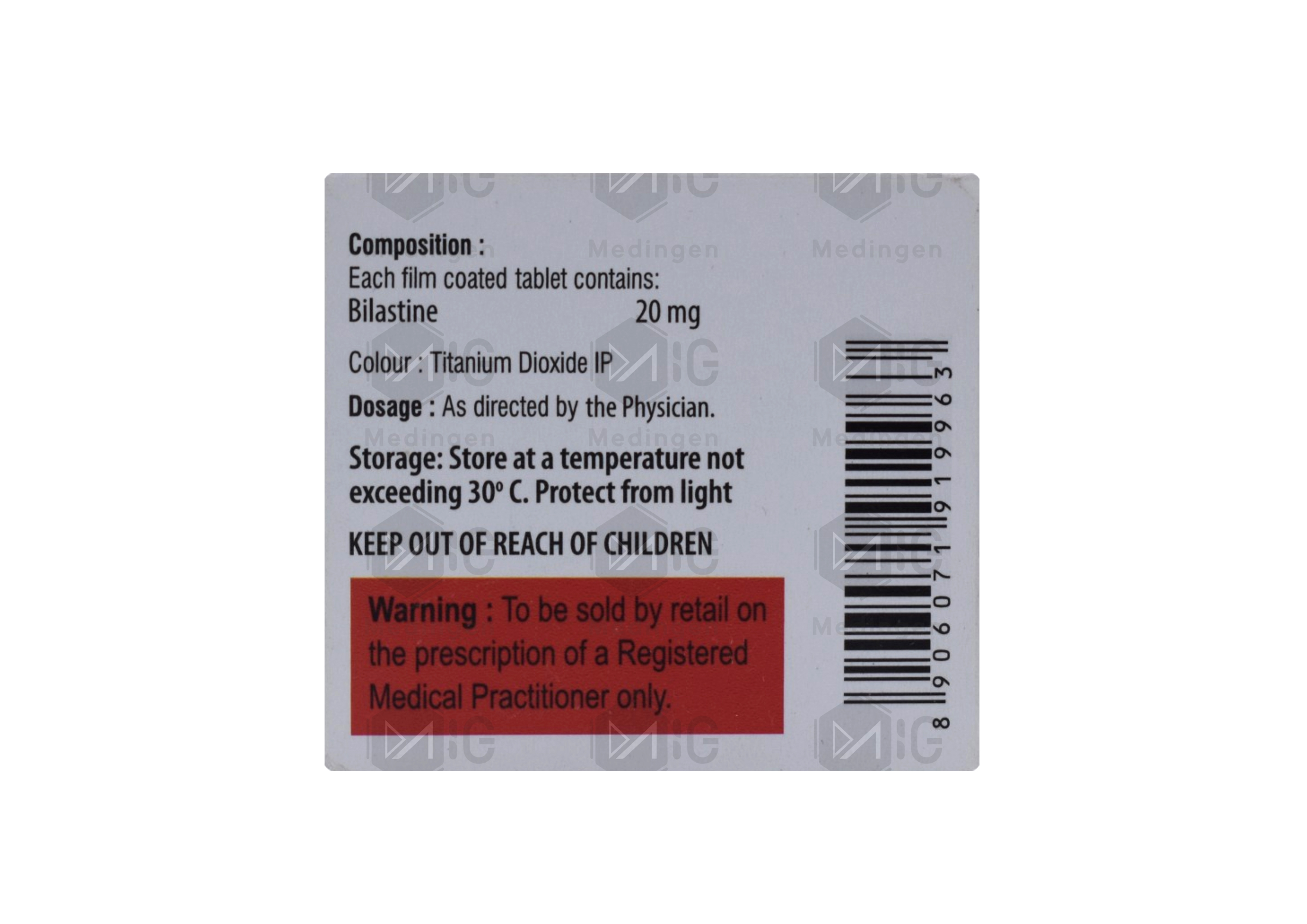BISALTO 20MG