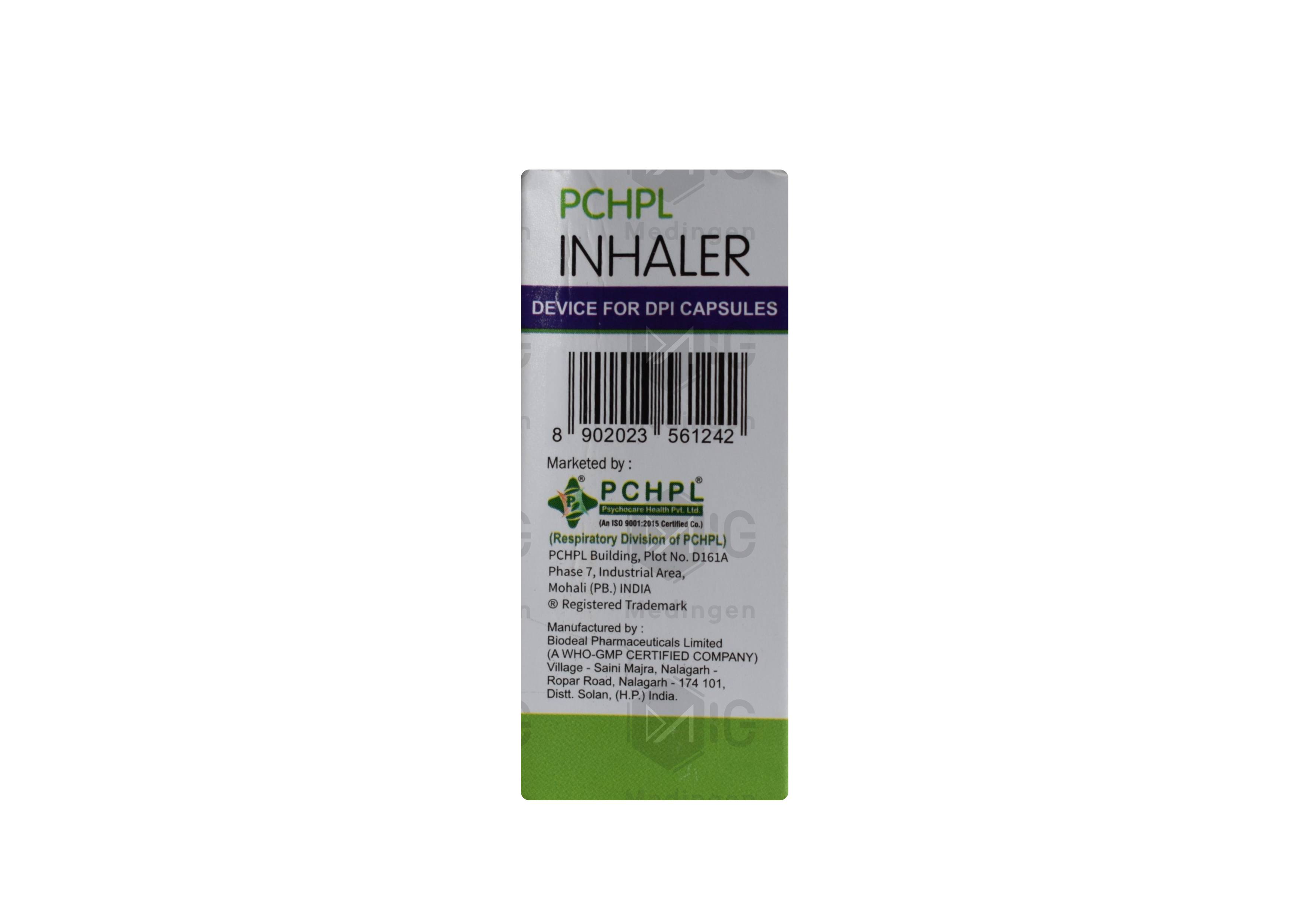 PCHPL Inhaler Device: Uses, Benefits, Price & Features