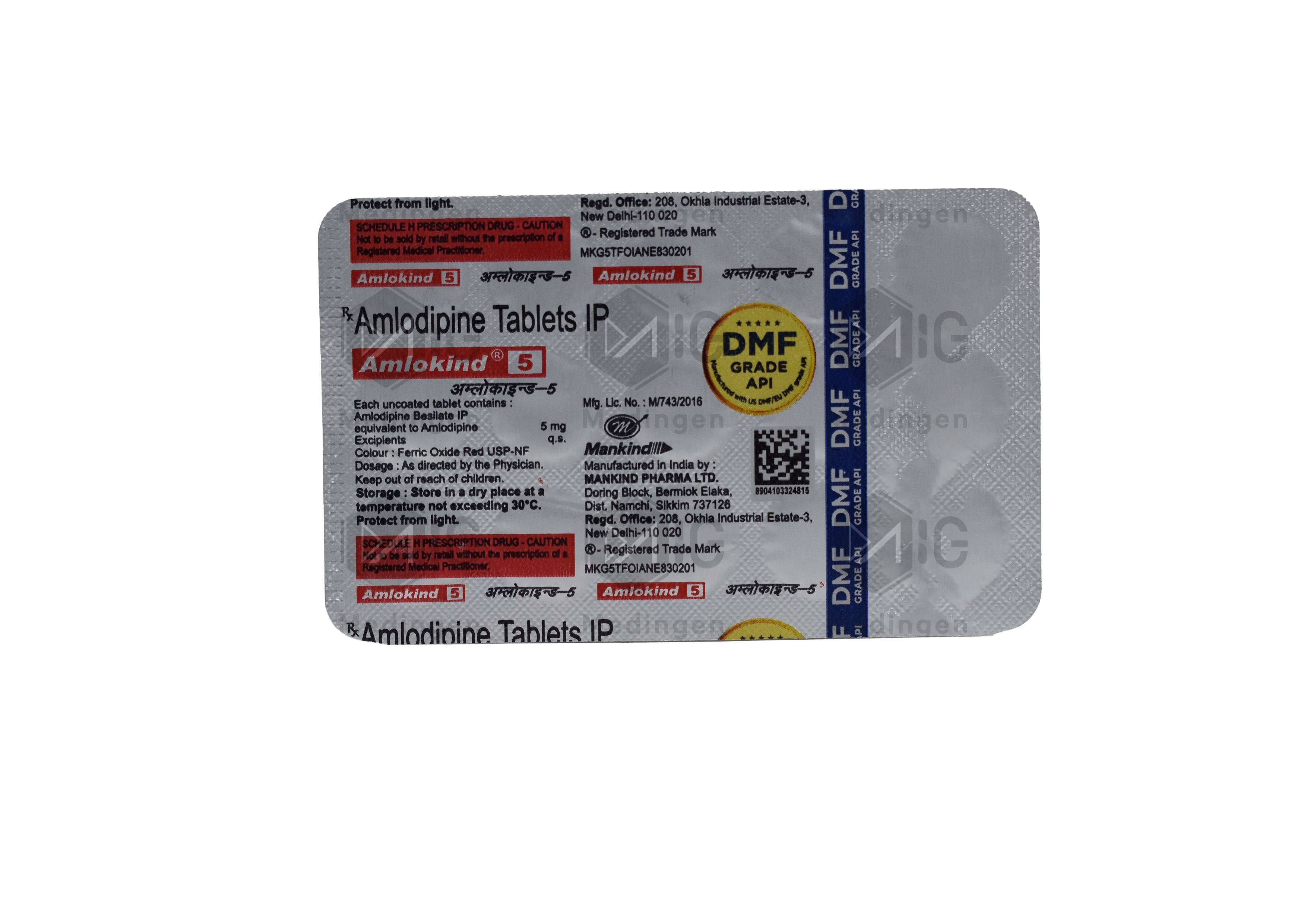 AMLOKIND 5MG