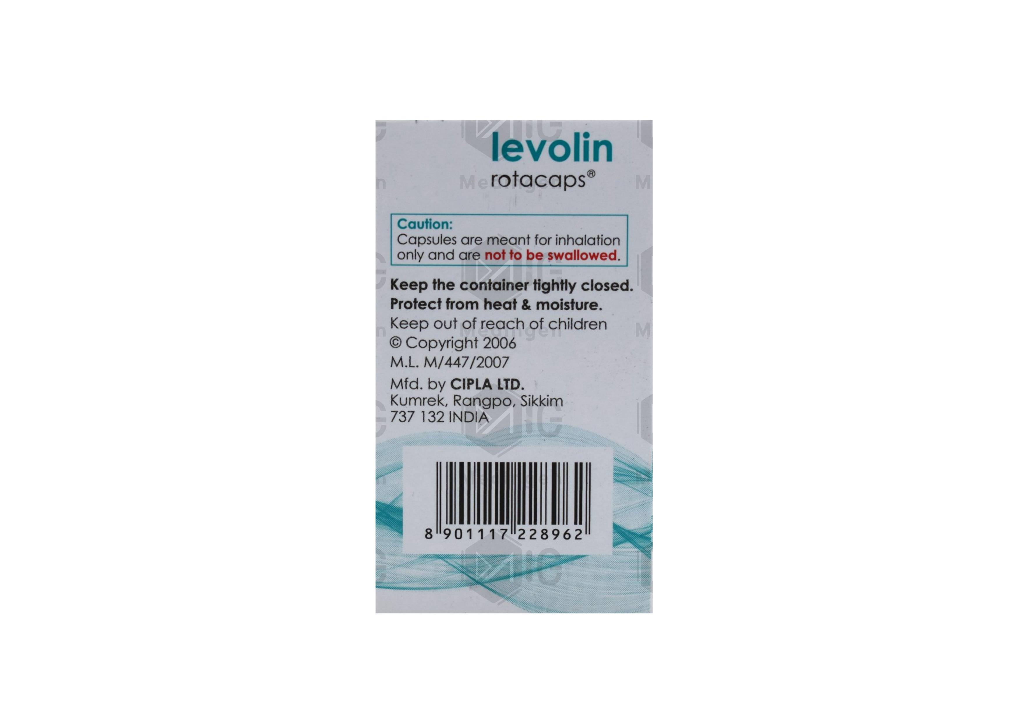 Levolin Rotacaps: Uses, Dosage, Side Effects & Price