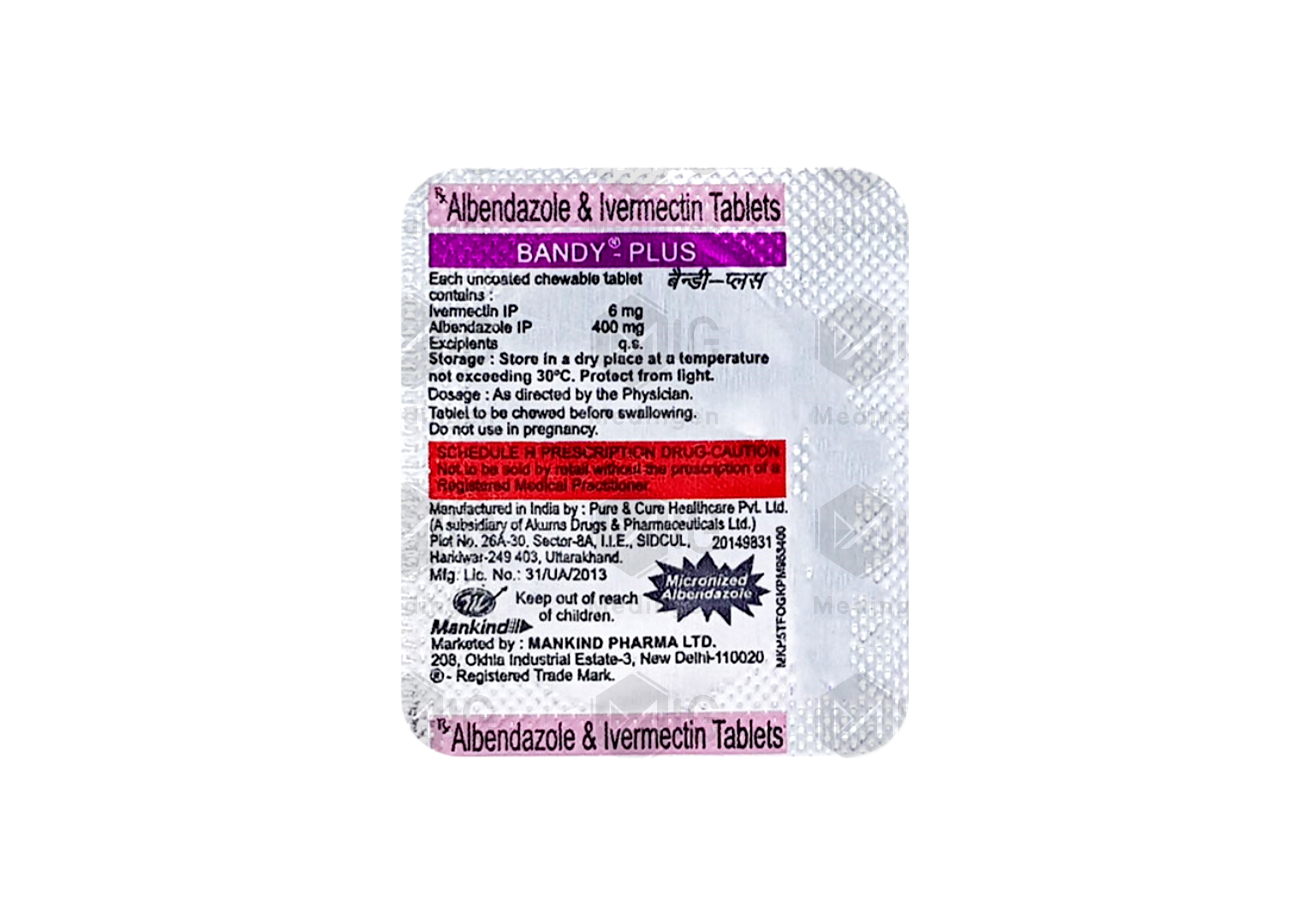 Bandy Plus Tablet: View Uses, Side Effects, Price & Substitutes