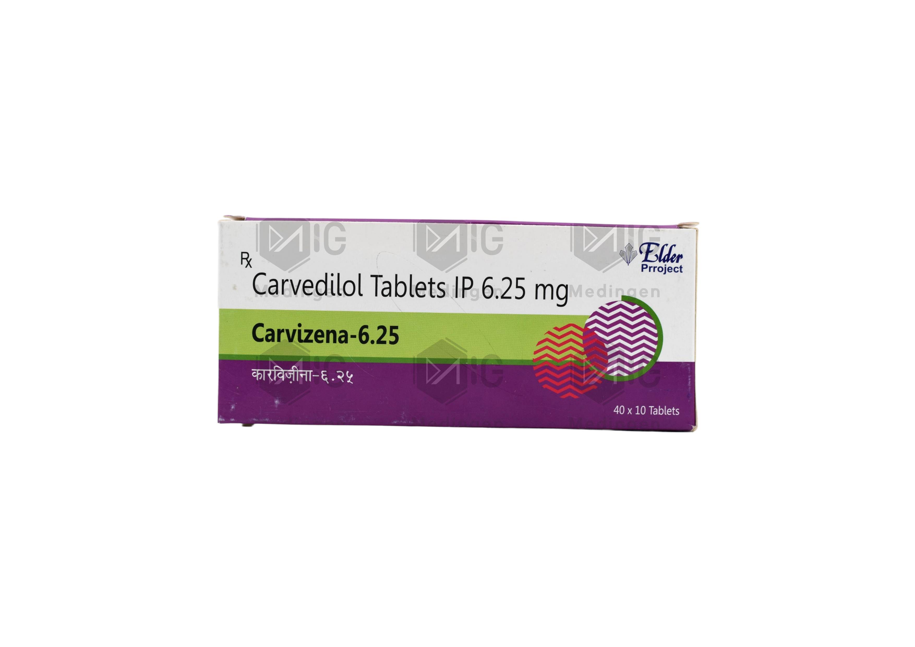 CARVIZENA 6.25MG