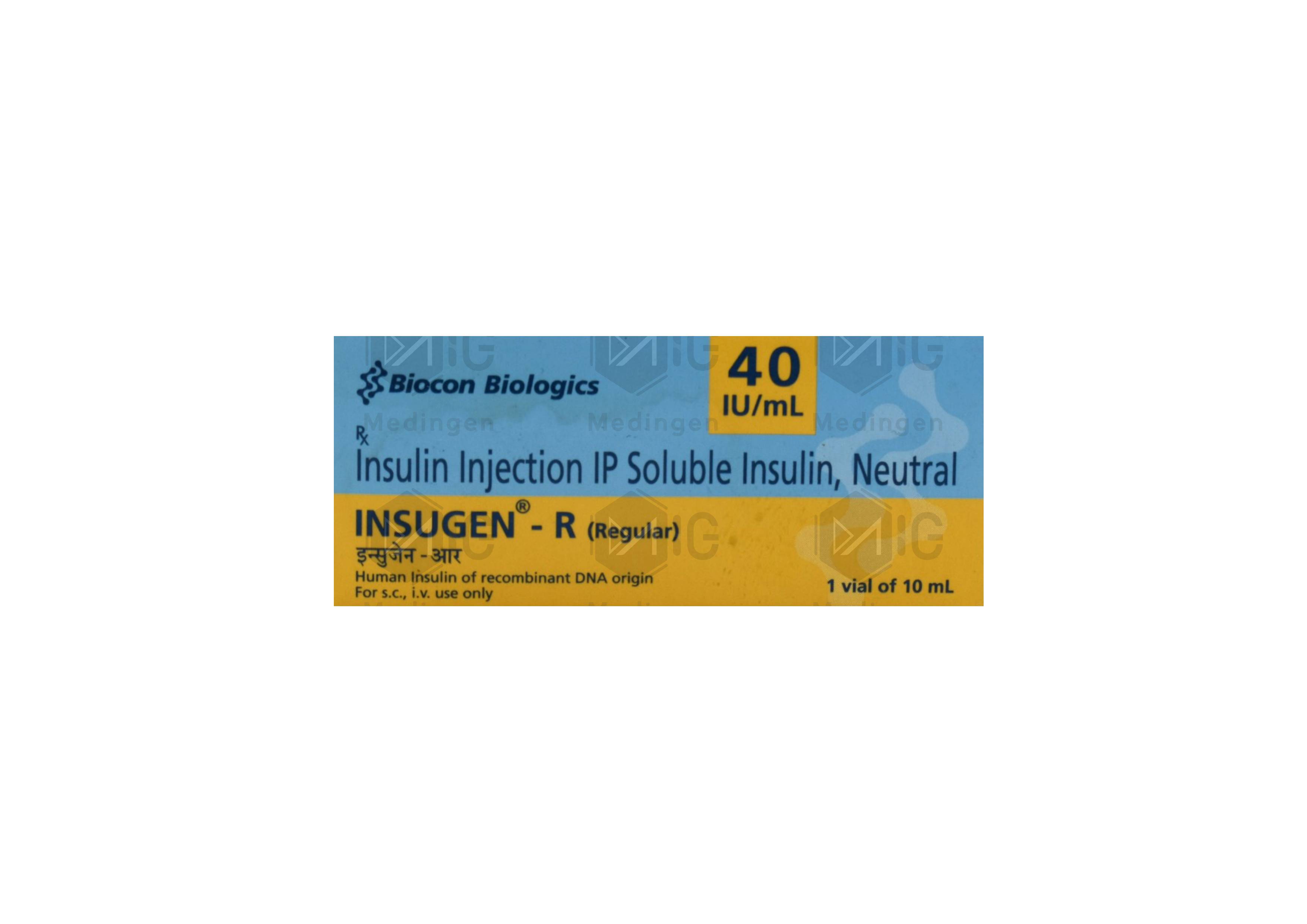 Insugen R Injection : View Uses, Side Effects, Price & Substitutes