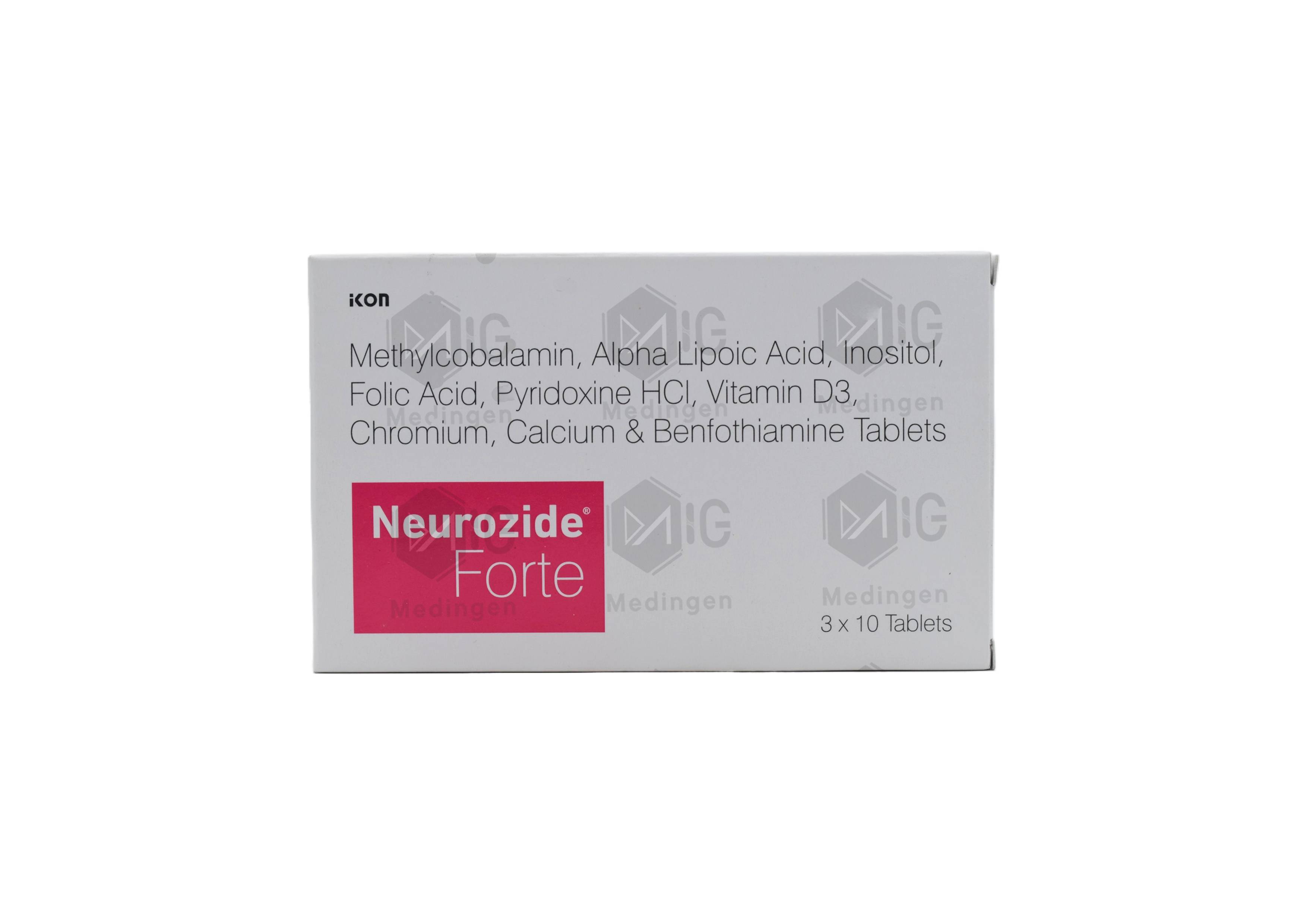 Neurozide Forte tablets : View Uses, Side Effects, Price & Substitutes