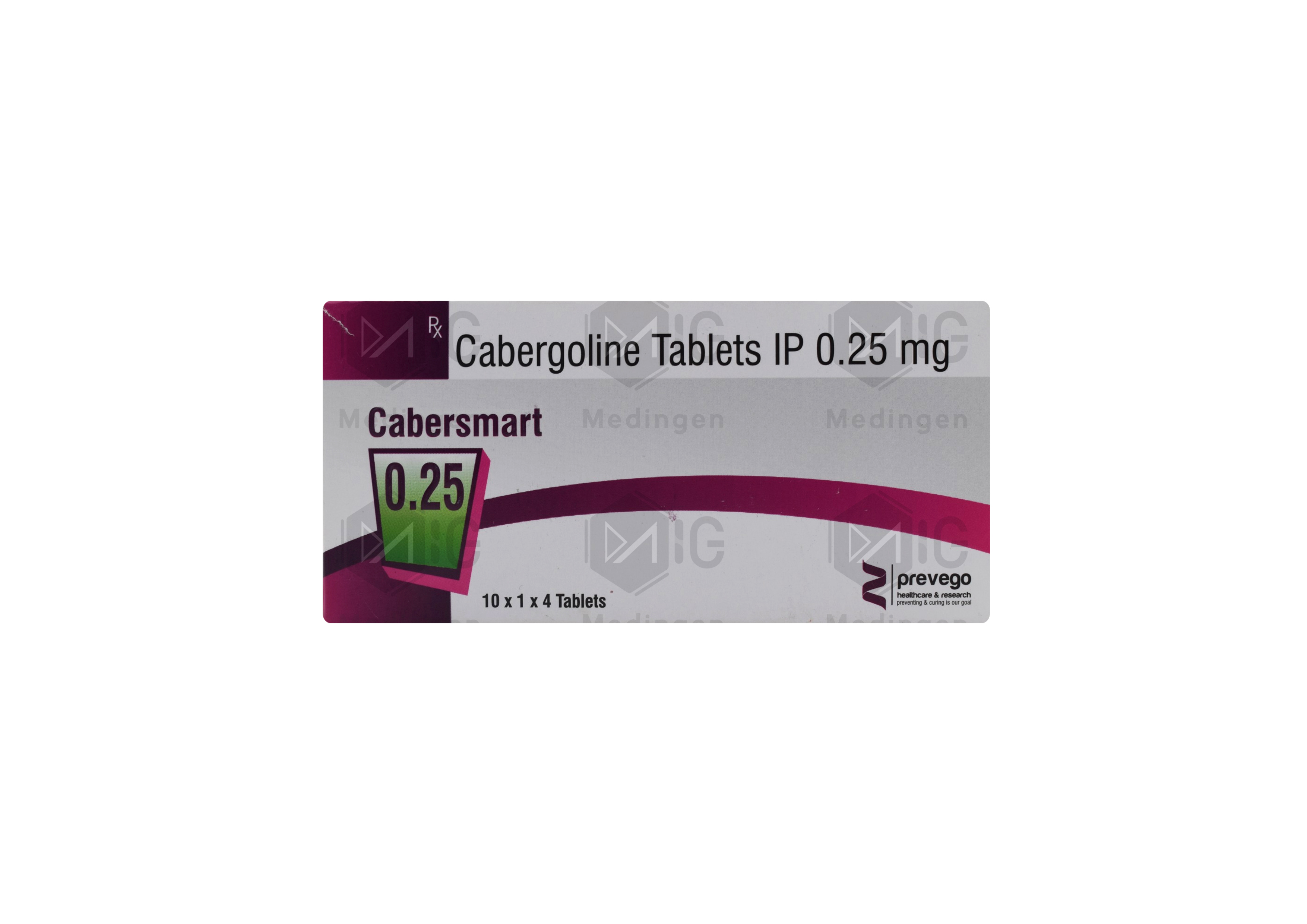 CABERSMART 0.25MG