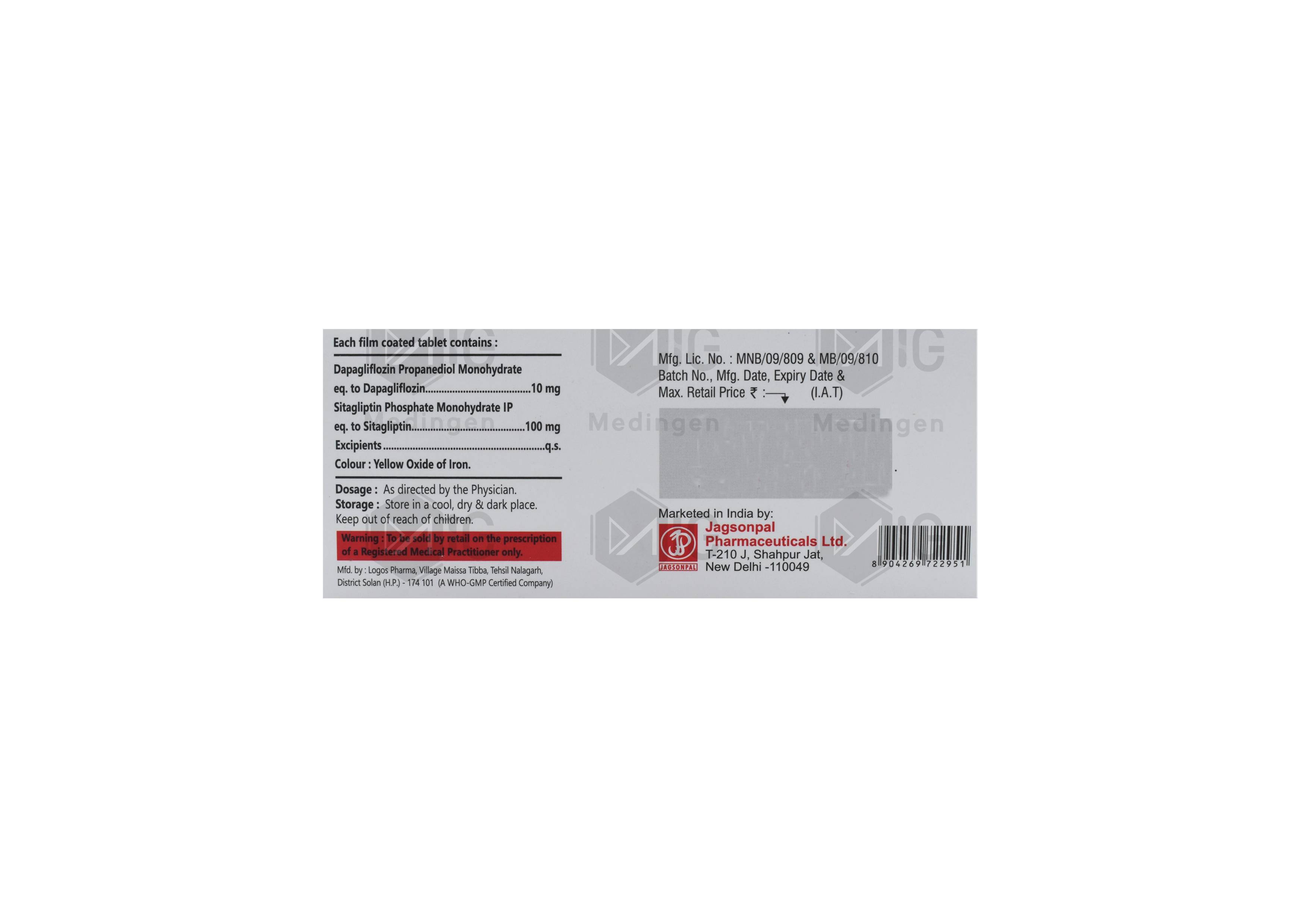 JanuPal D Tablet: Uses, Price, Side Effects, and Substitutes