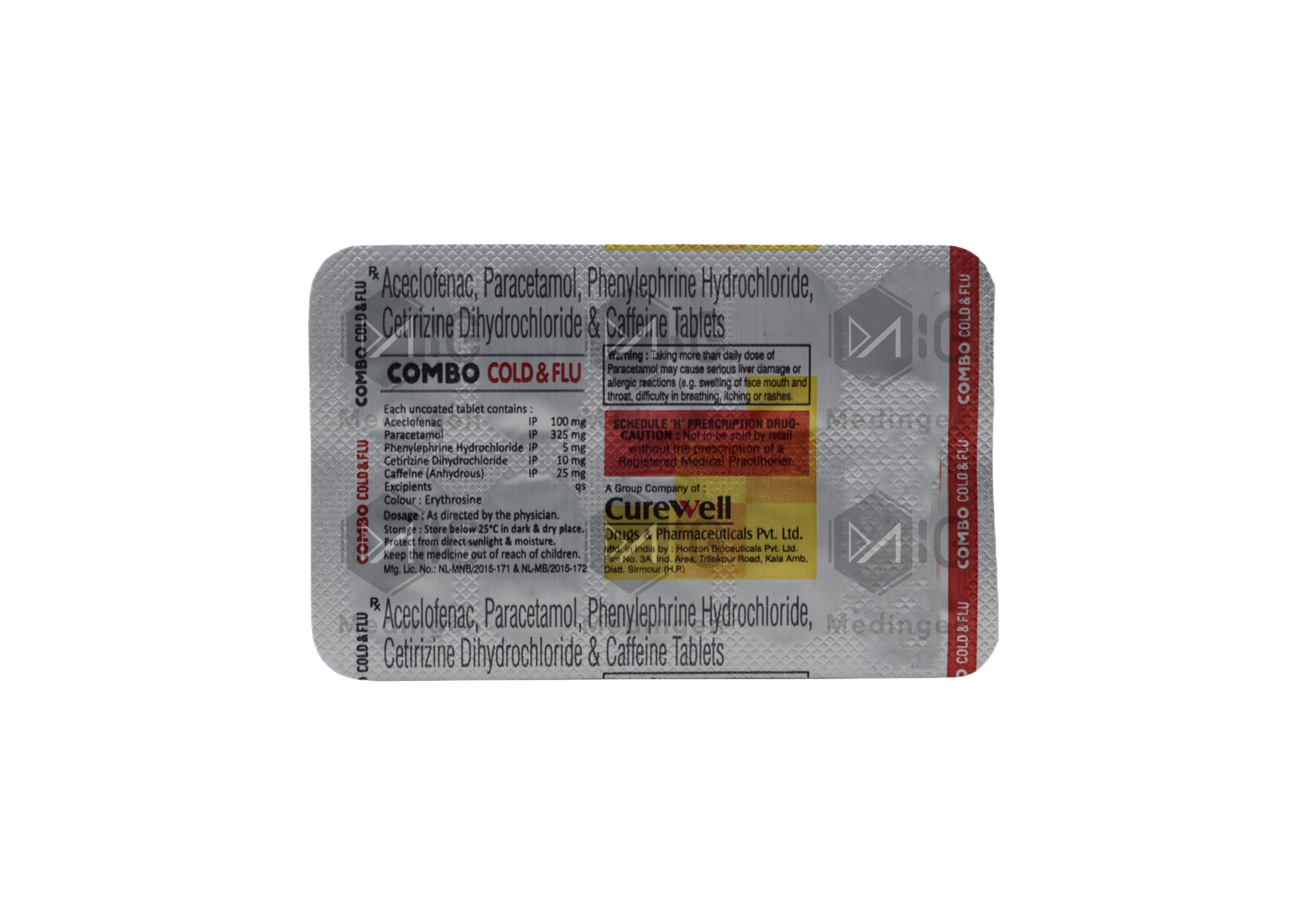 Combo Cold & Flu Tablet: View Uses, Side Effects, Price & Substitutes