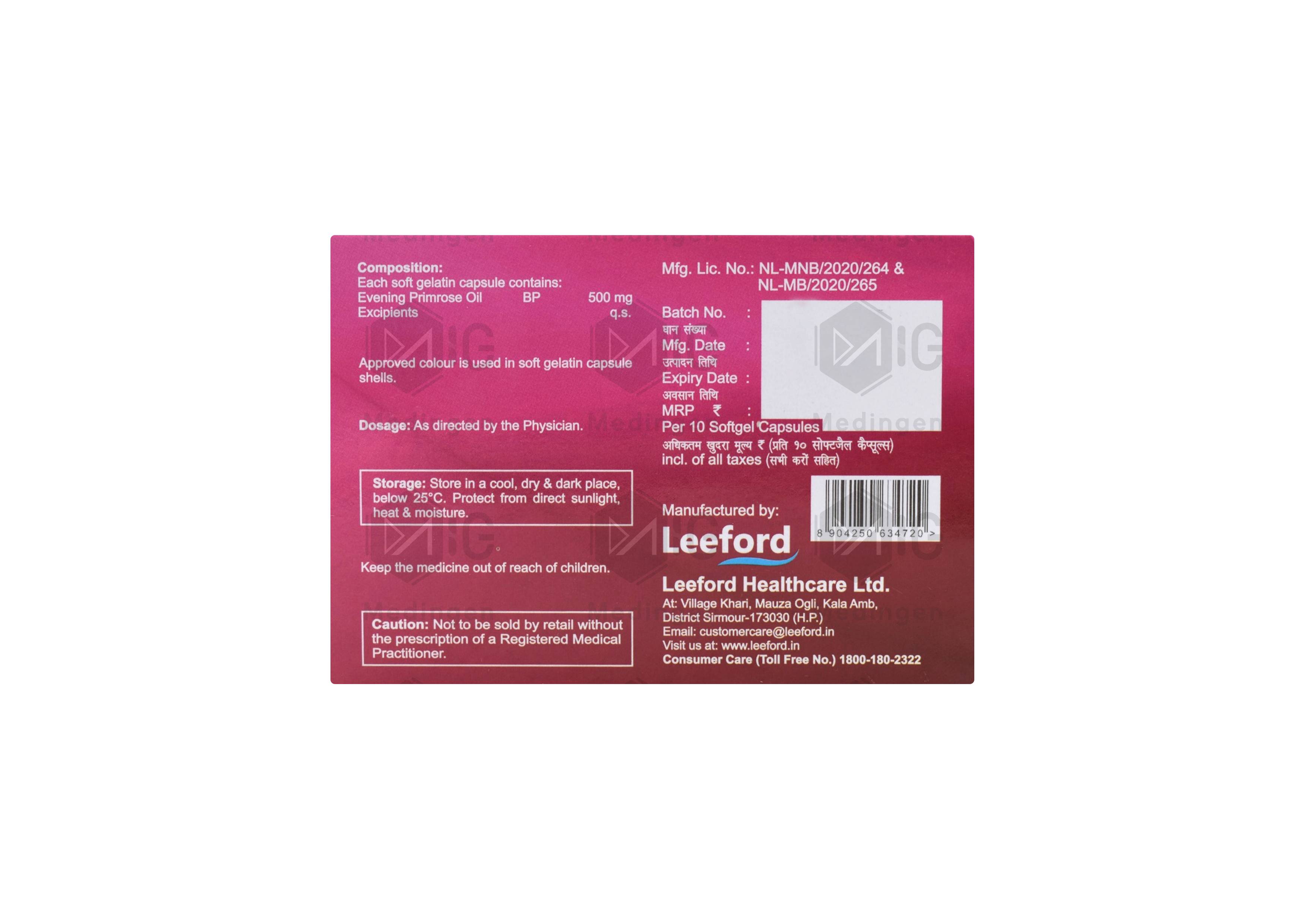 Primosa 500mg: View Uses, Side Effects, Price & Substitutes