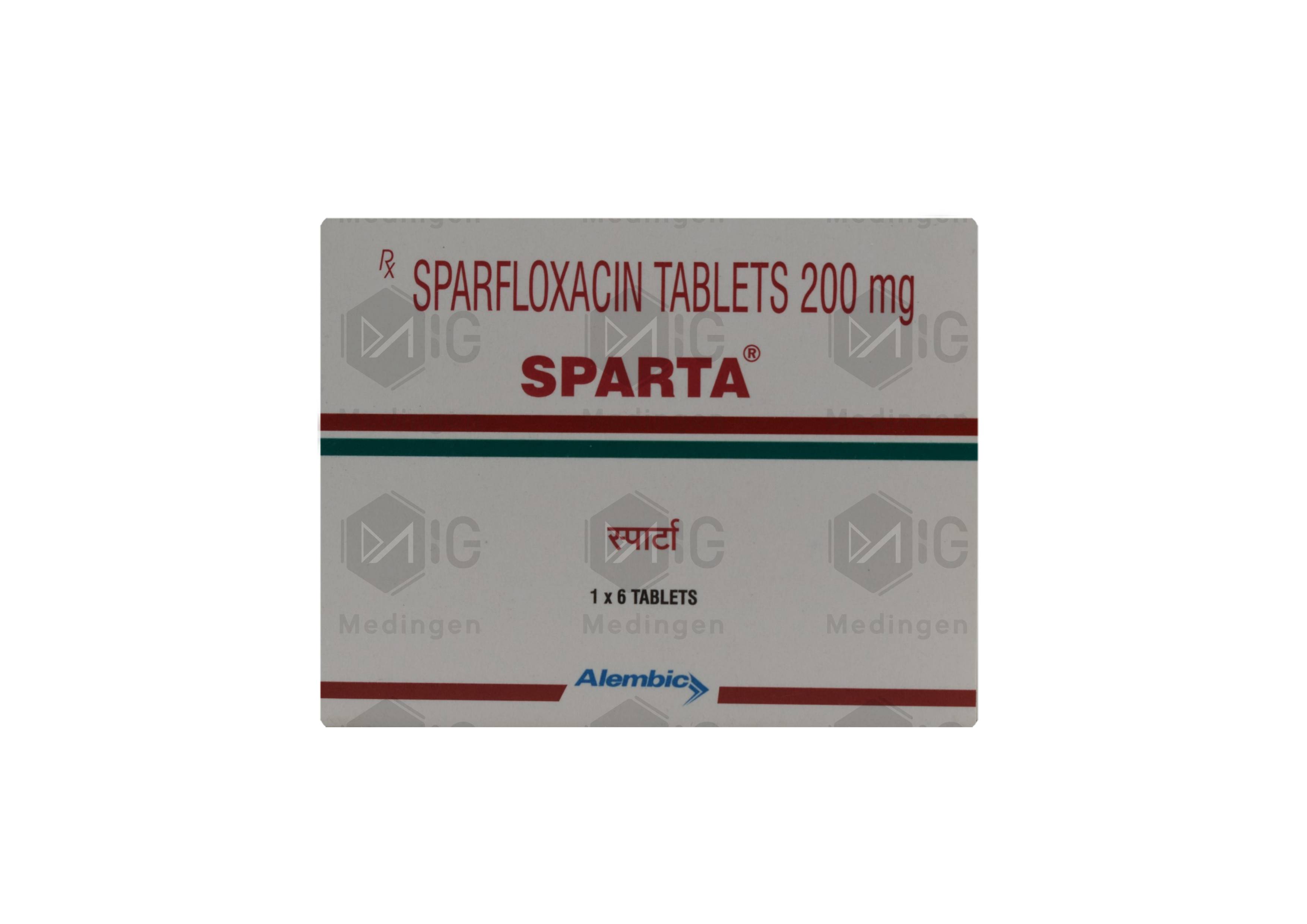 SPARTA 200MG