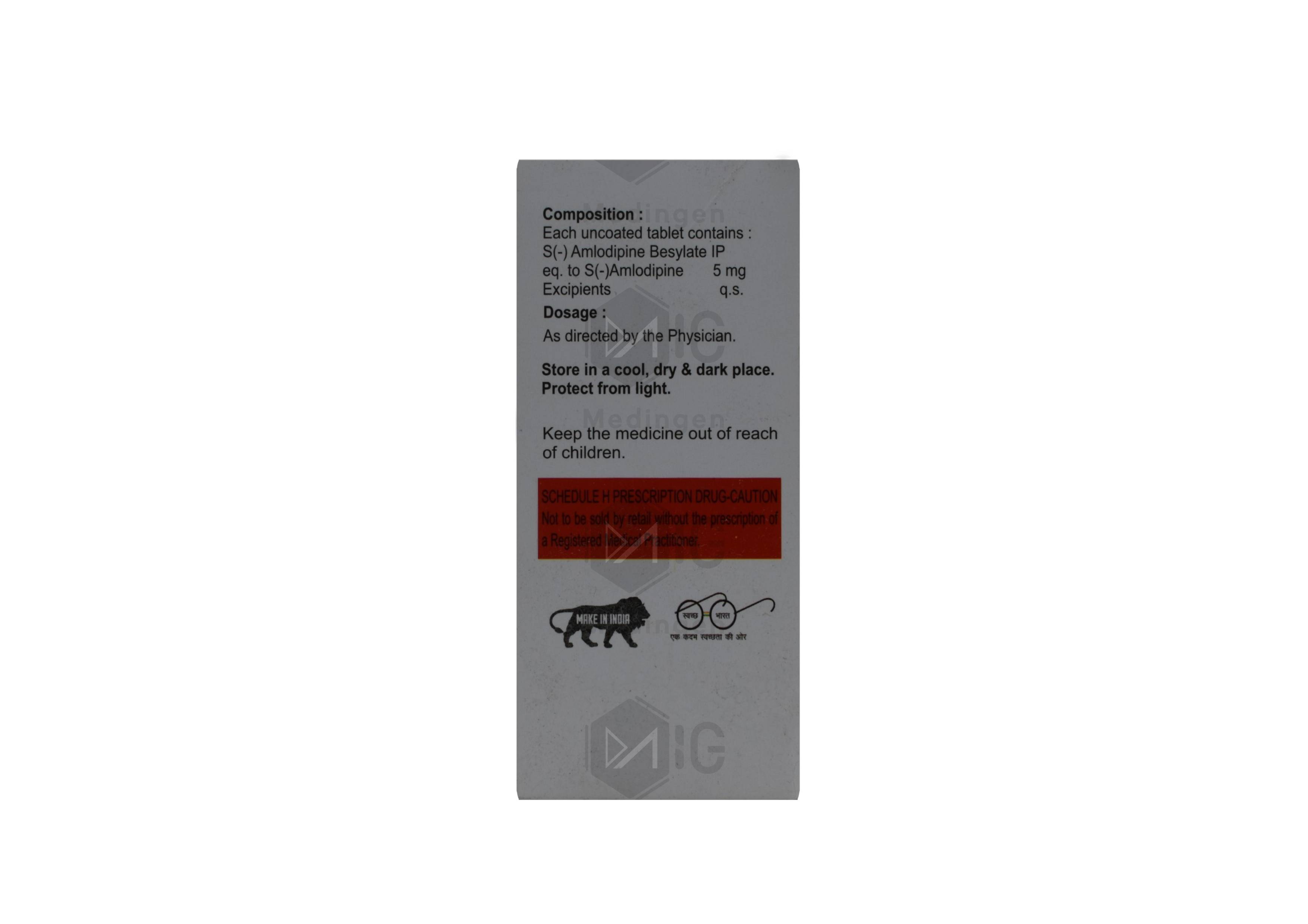 S-AMLODE 5MG