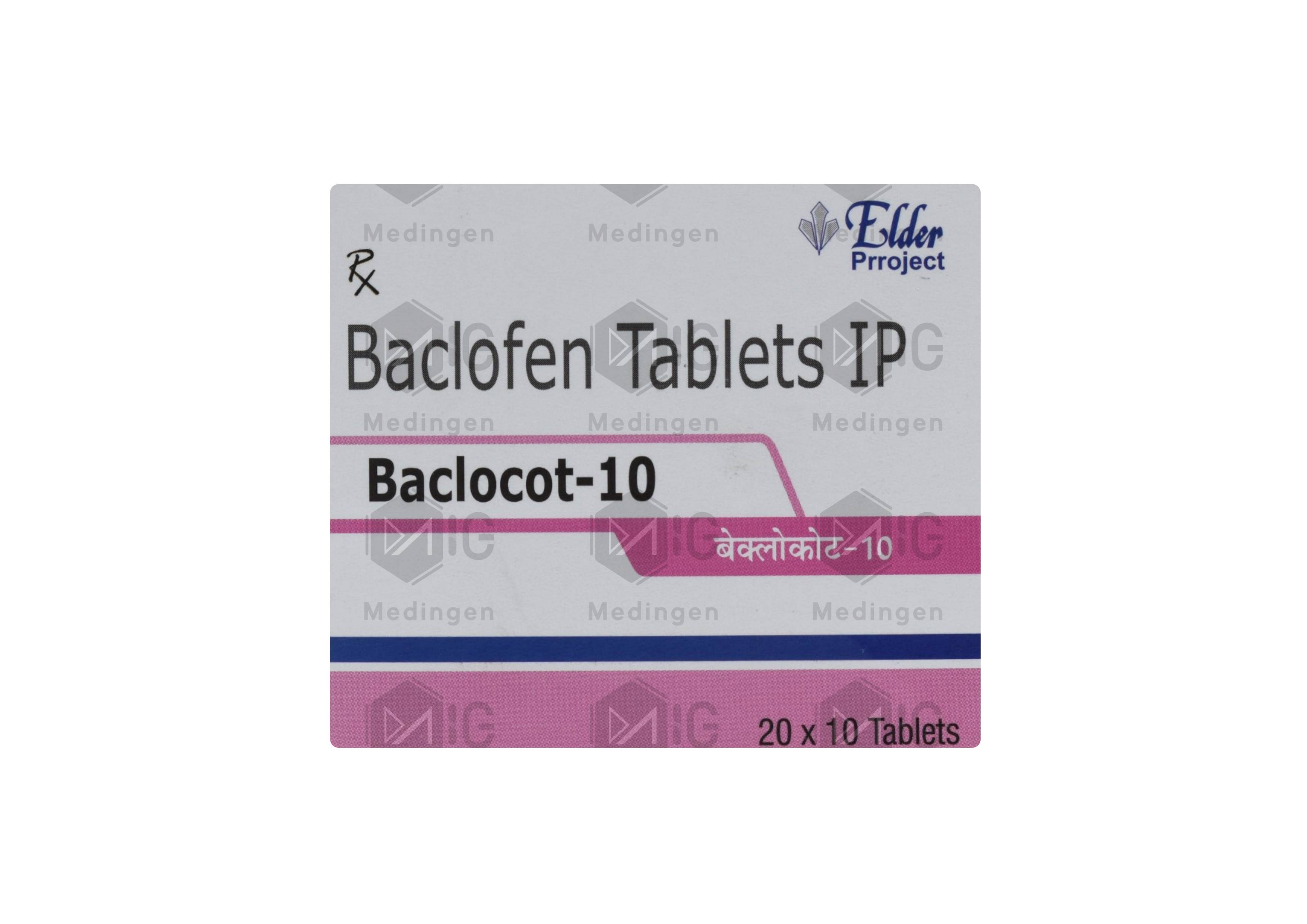 BACLOCOT 10MG
