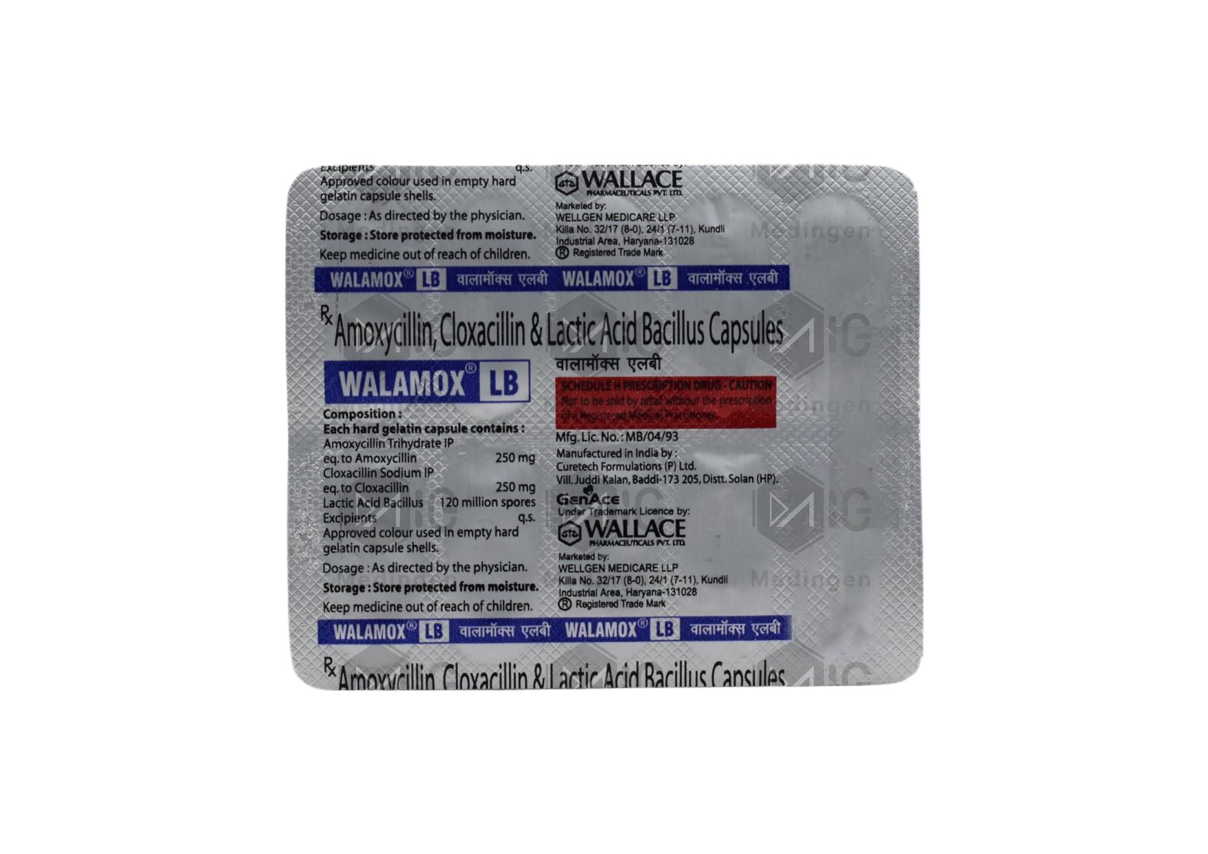 Walamox LB Tablet: View Uses, Side Effects, Price & Substitutes