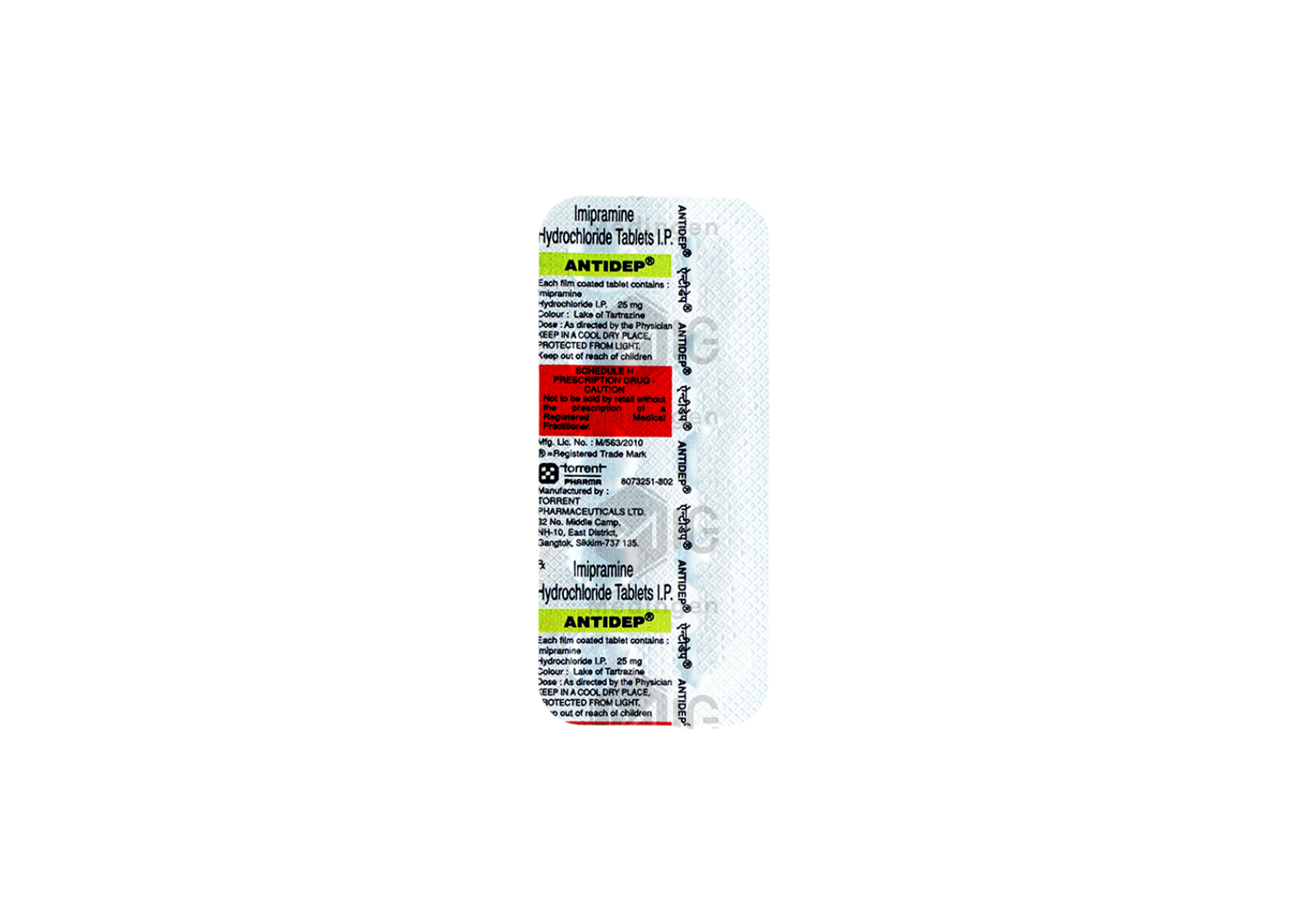 Antidep 25mg: View Uses, Side Effects, Price & Substitutes