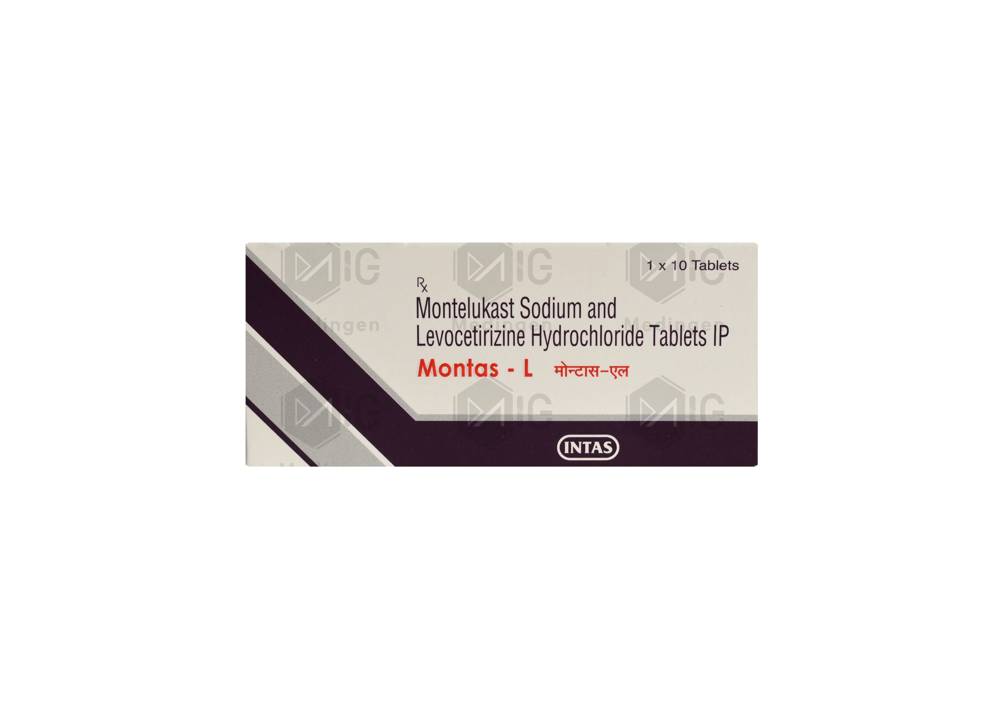 Montas L Tablet: View Uses, Side Effects, Price and Substitutes