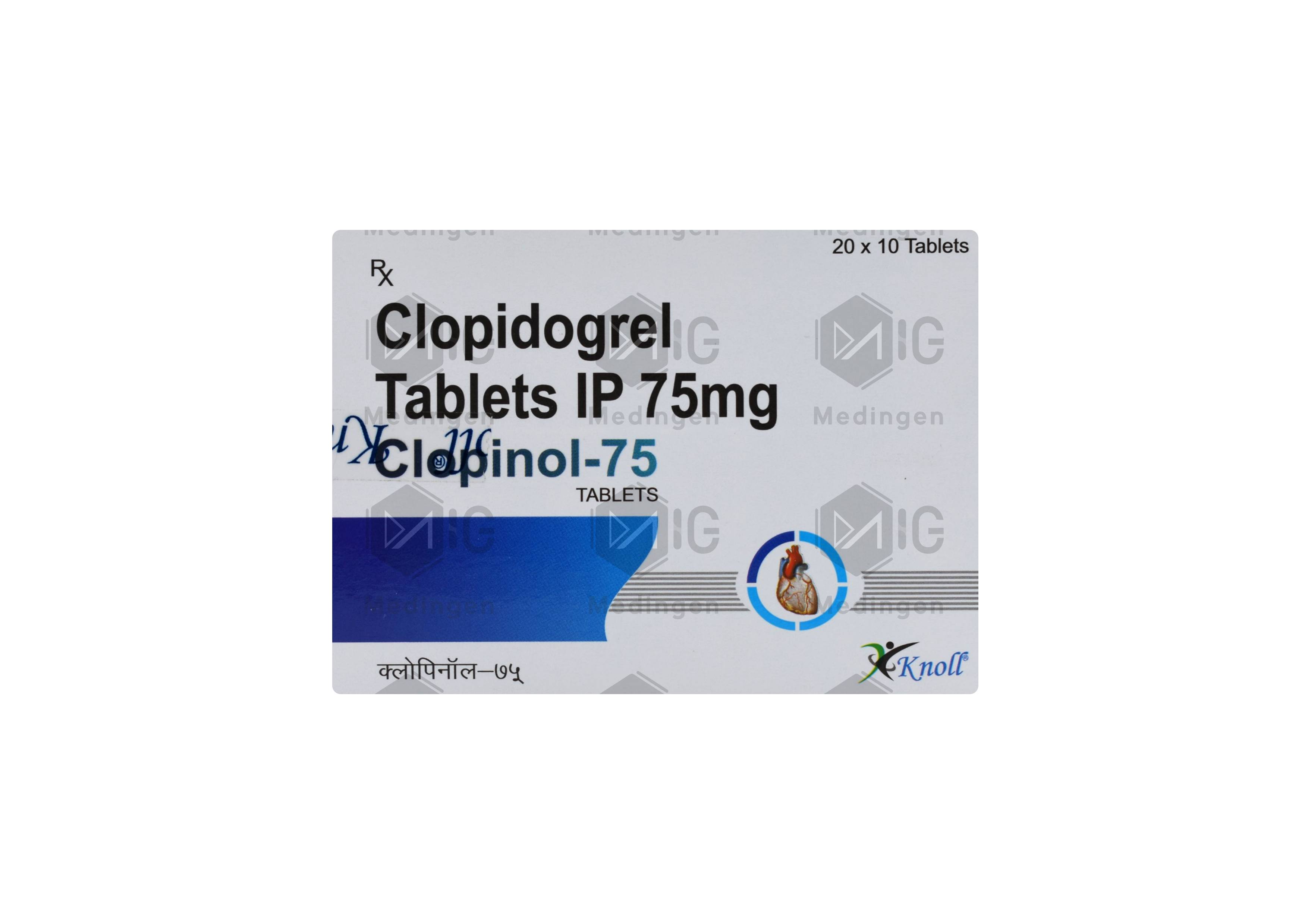 CLOPINOL 75MG