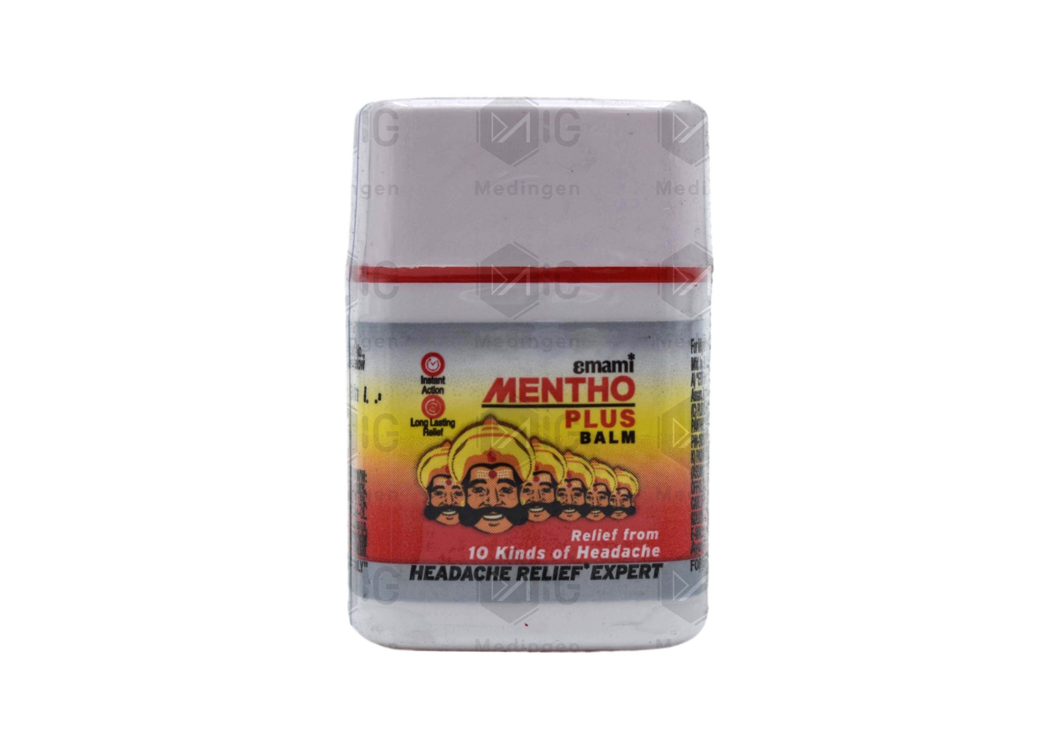 Mentho Plus Balm: View Uses, Side Effects, Price and Substitutes