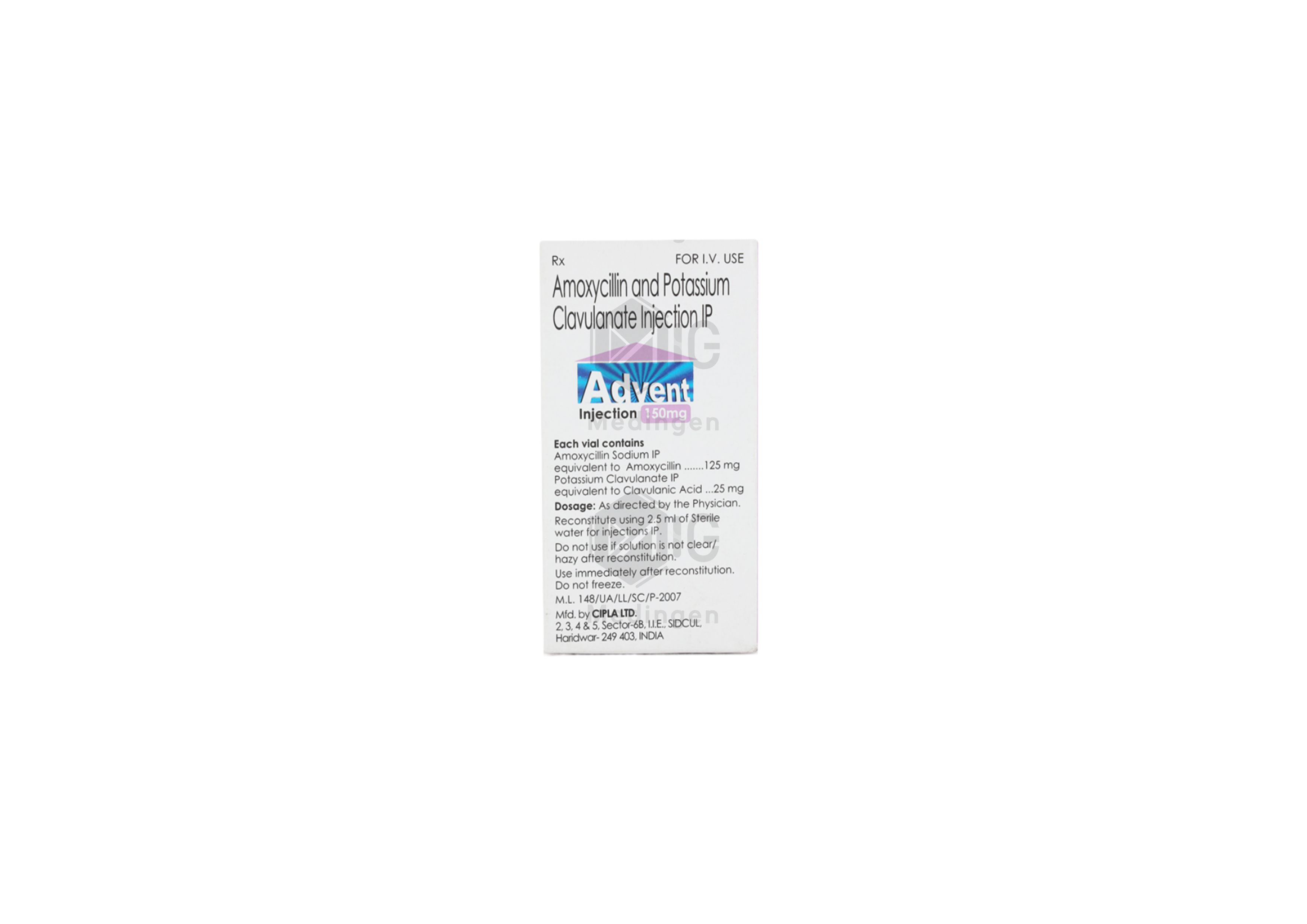 Advent 150mg Injection: View Uses, Side Effects, Price & Substitutes