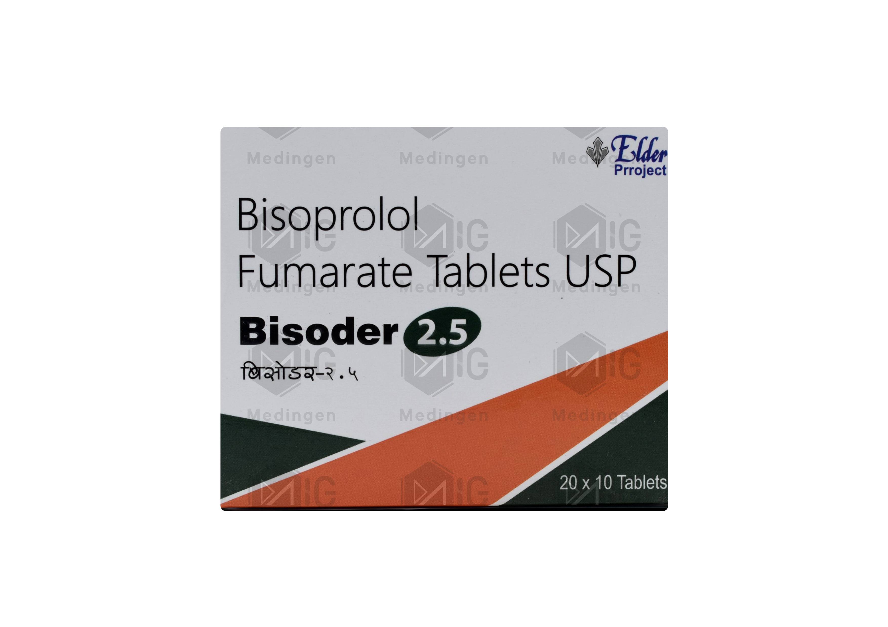 BISODER 2.5MG