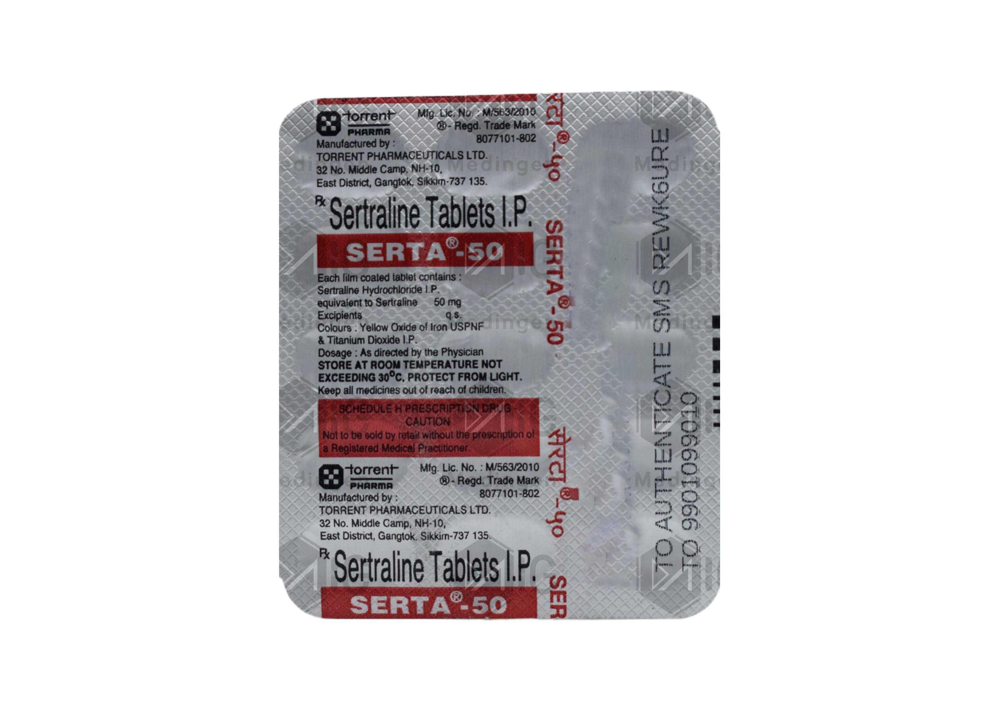 SERTA 50MG