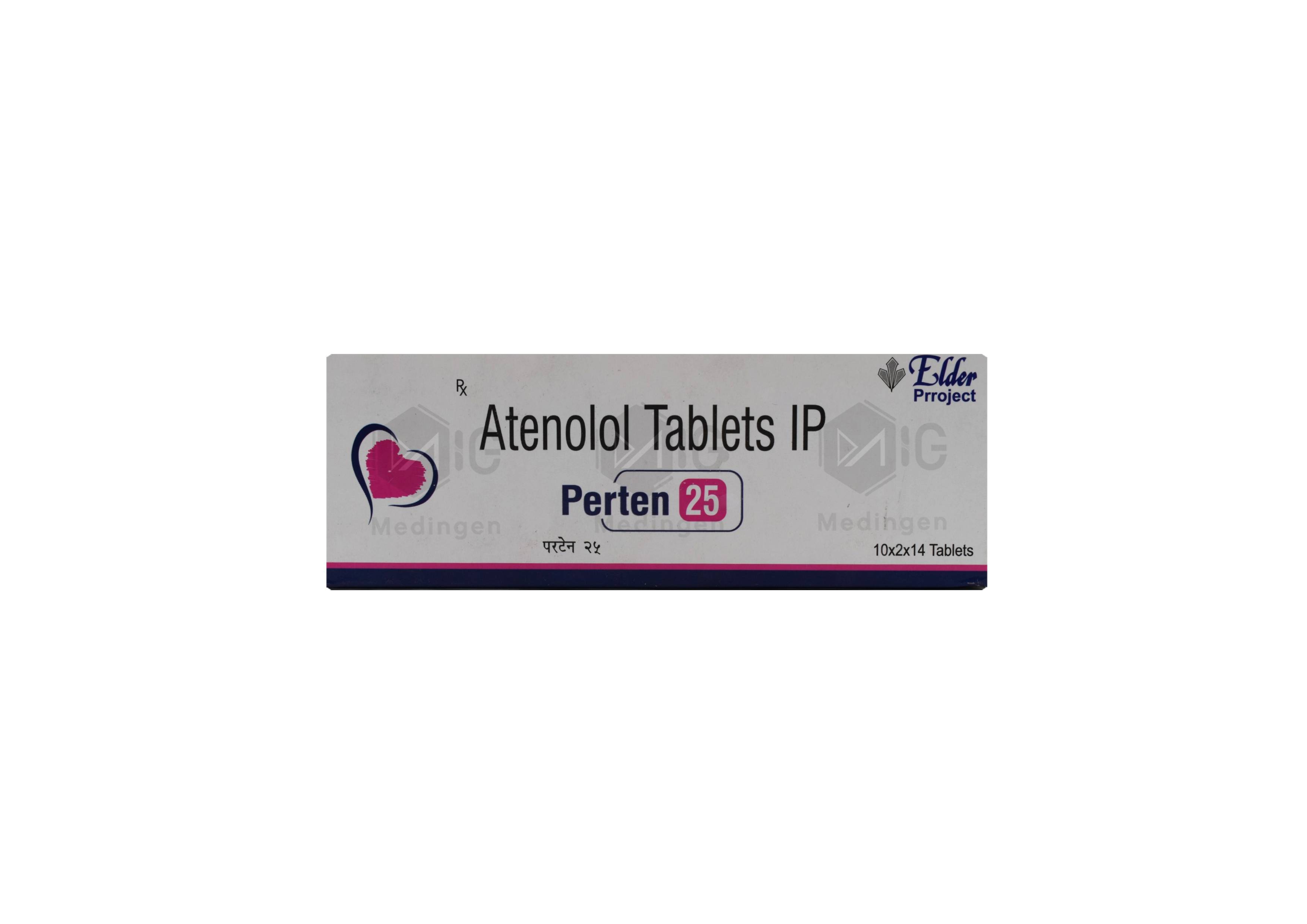 Perten 25mg Tablet: Uses, Side Effects, Price & Substitutes