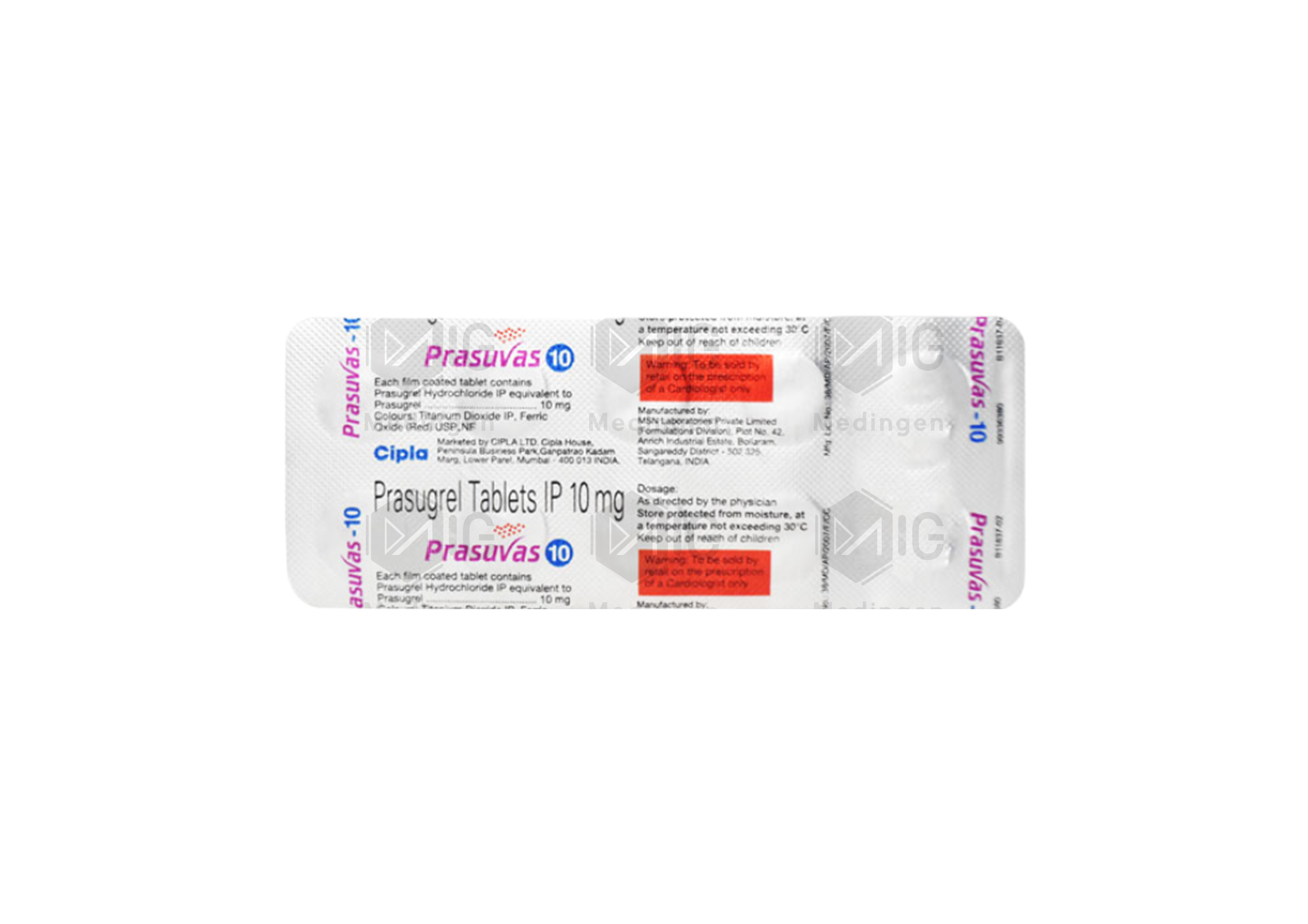Prasvas 10mg Tablet : Uses, Side Effects, and Dosage