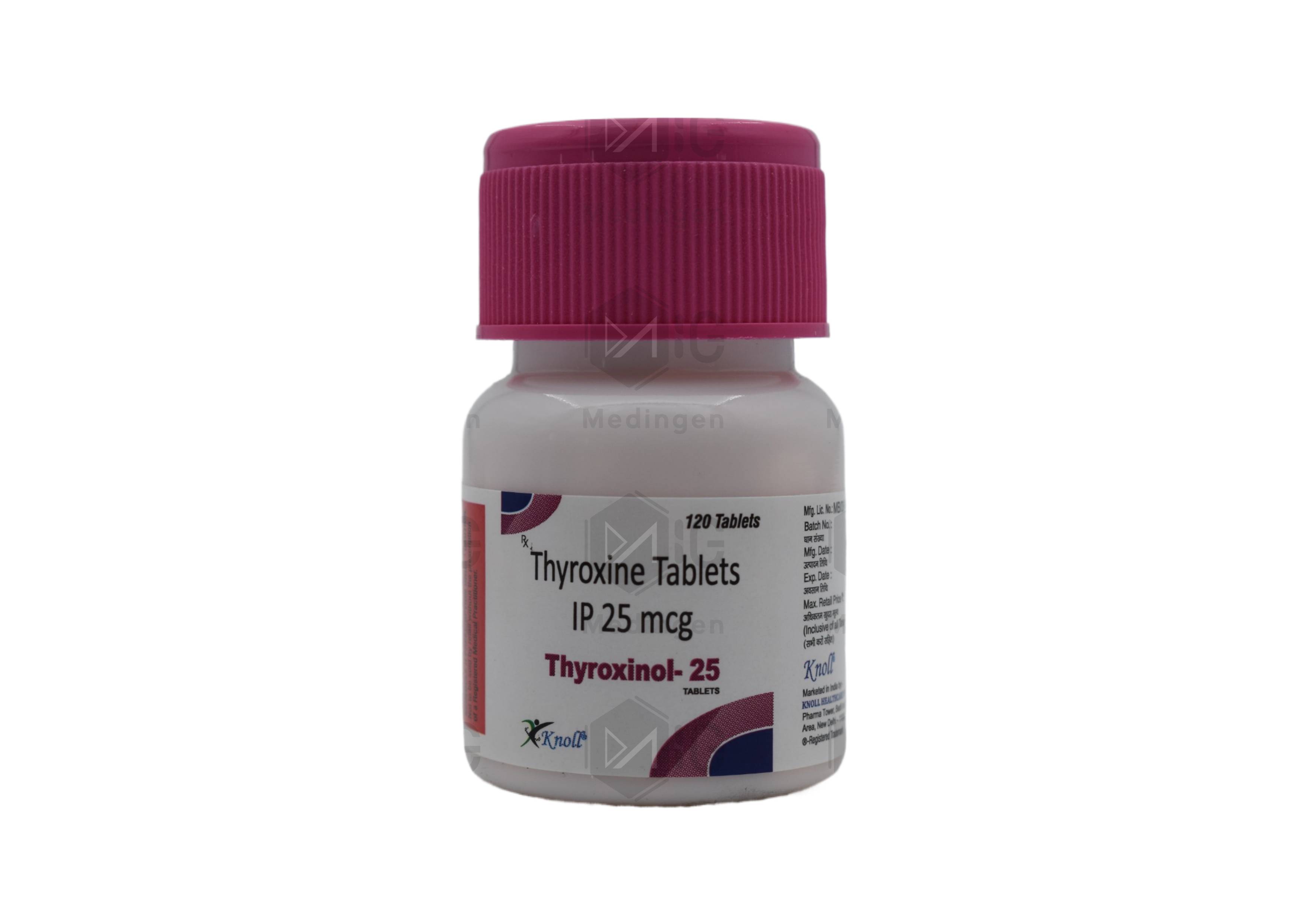 THYROXINOL 25MCG