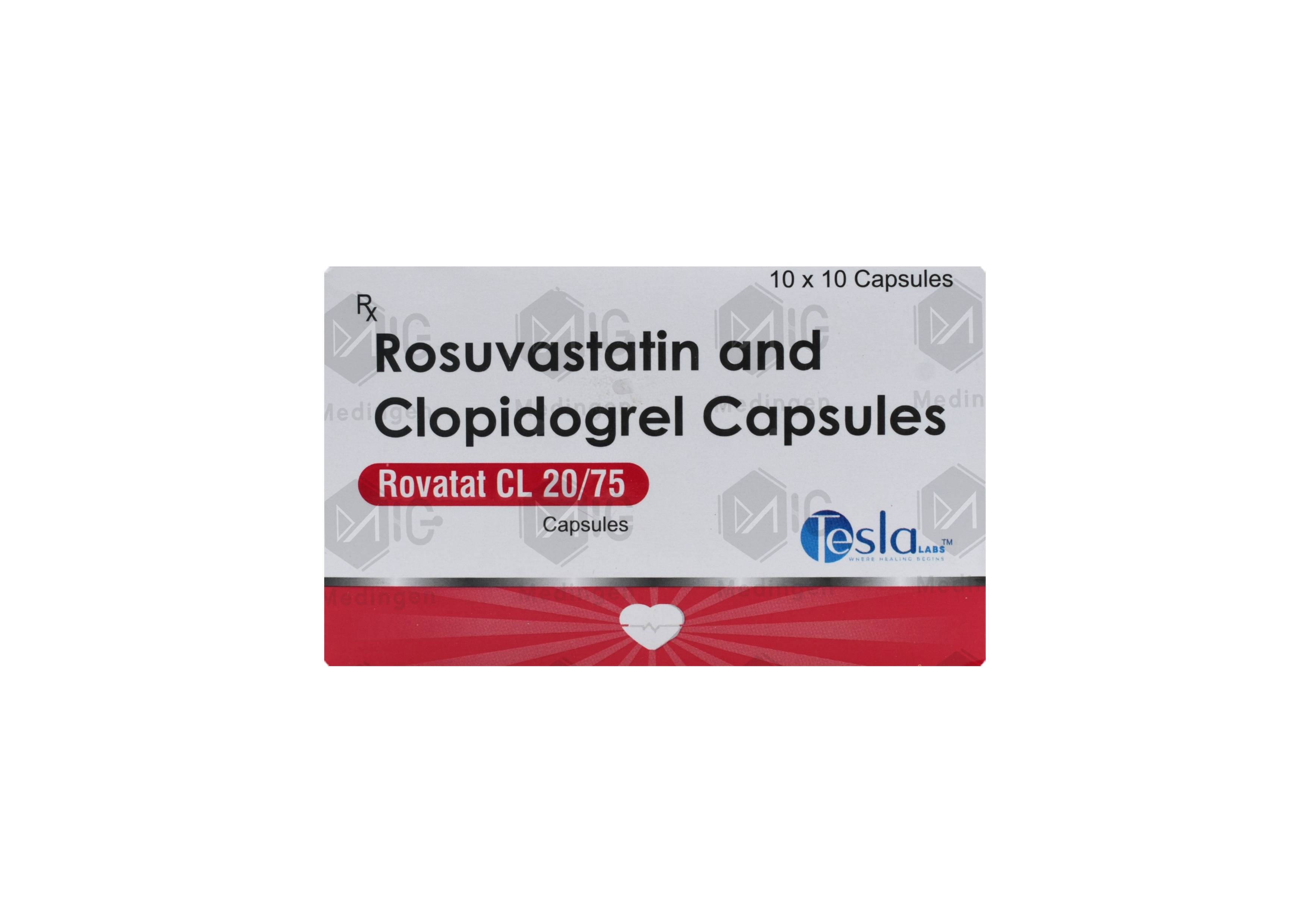 Rovatat CL 20/75 Tablet: Uses, Benefits, Side Effects & Price