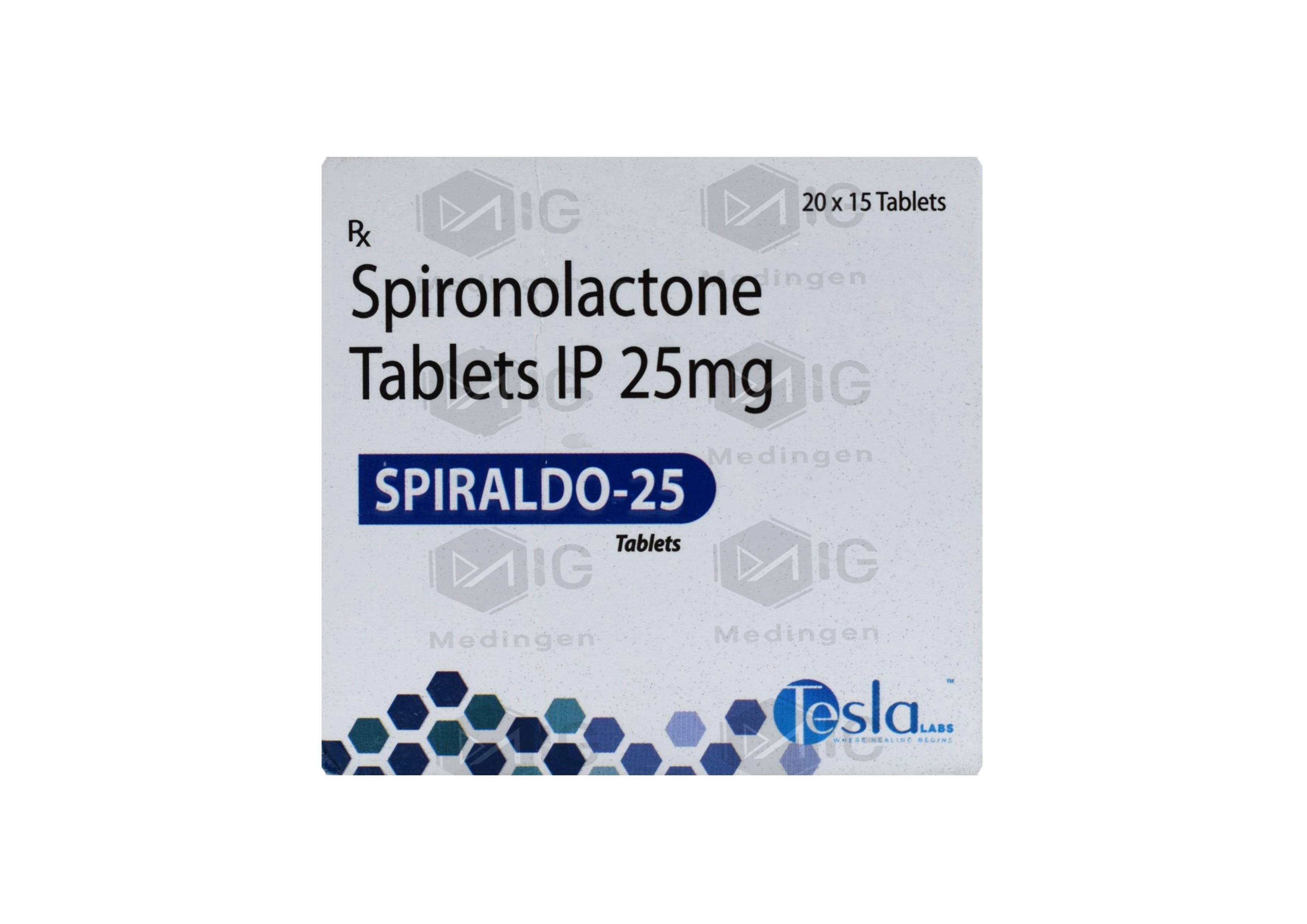 SPIRALDO 25MG