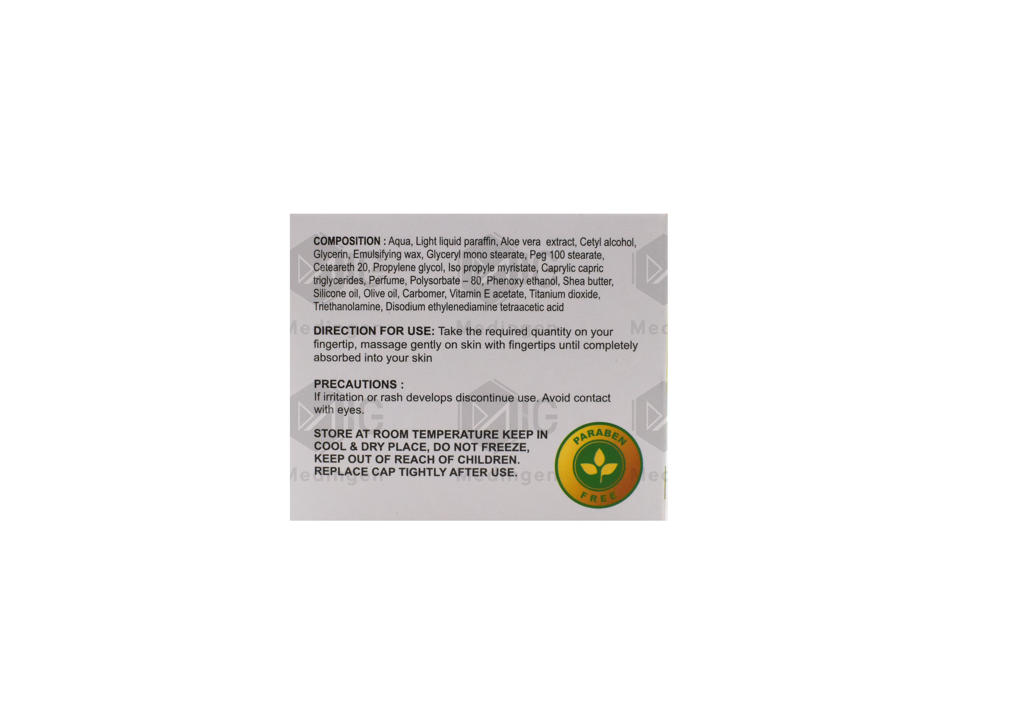 ALOE E MOISTURIZING CREAM 50GM thumbnail 2