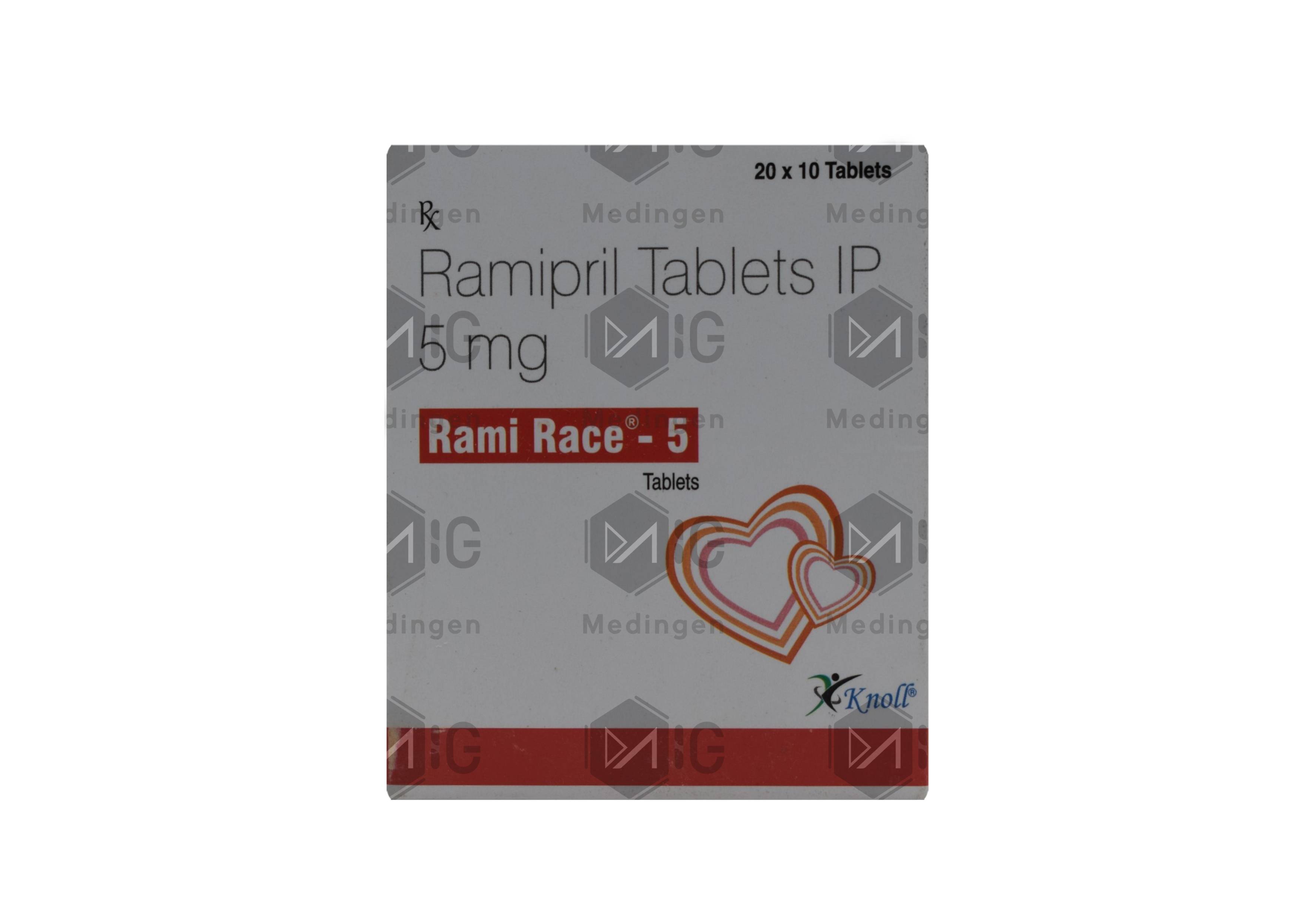 Rami Race 5mg Tablet: View Uses, Side Effects, Price and Substitutes