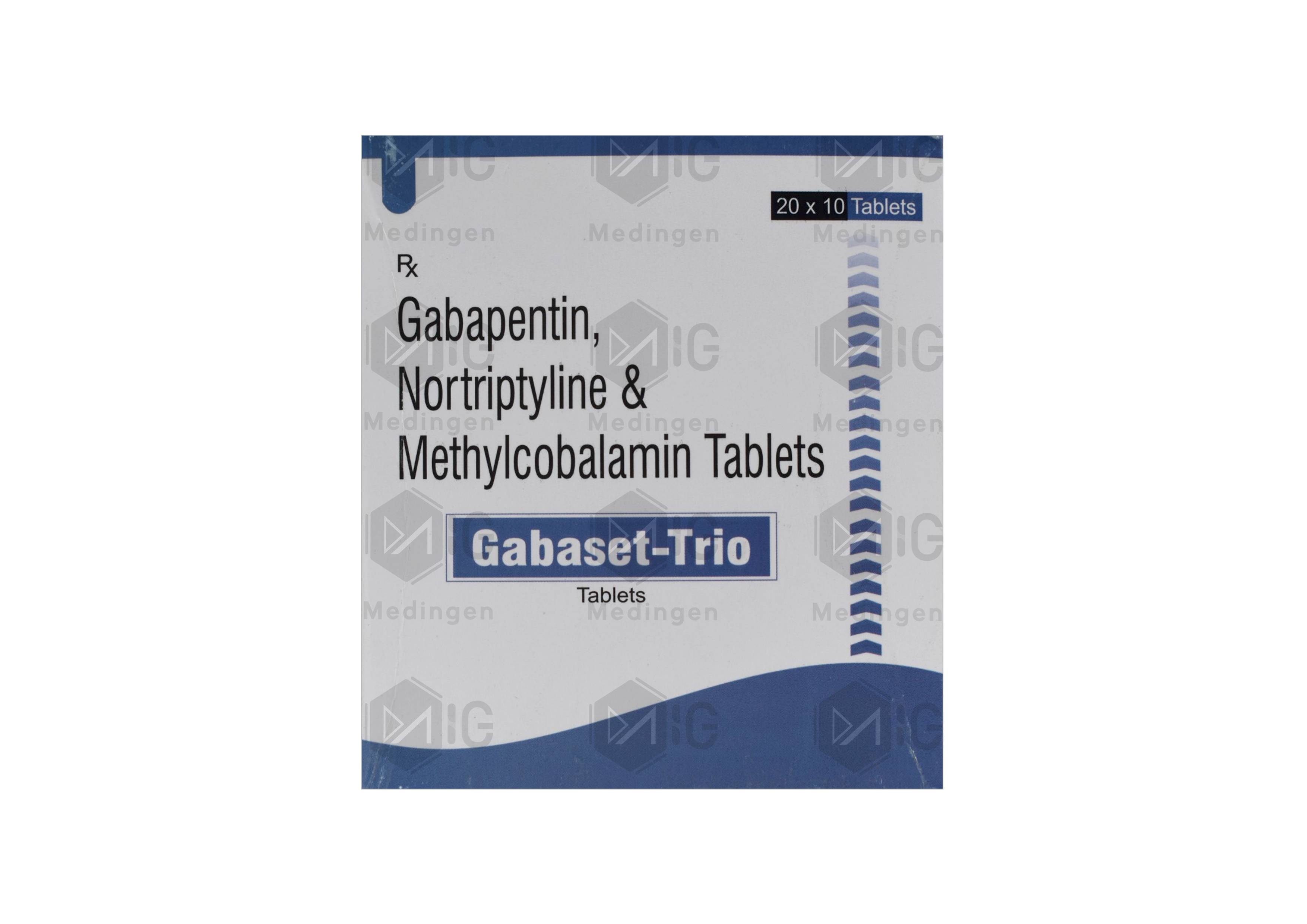Gabaset Trio Tablet: Uses, Side Effects, Price & Substitutes
