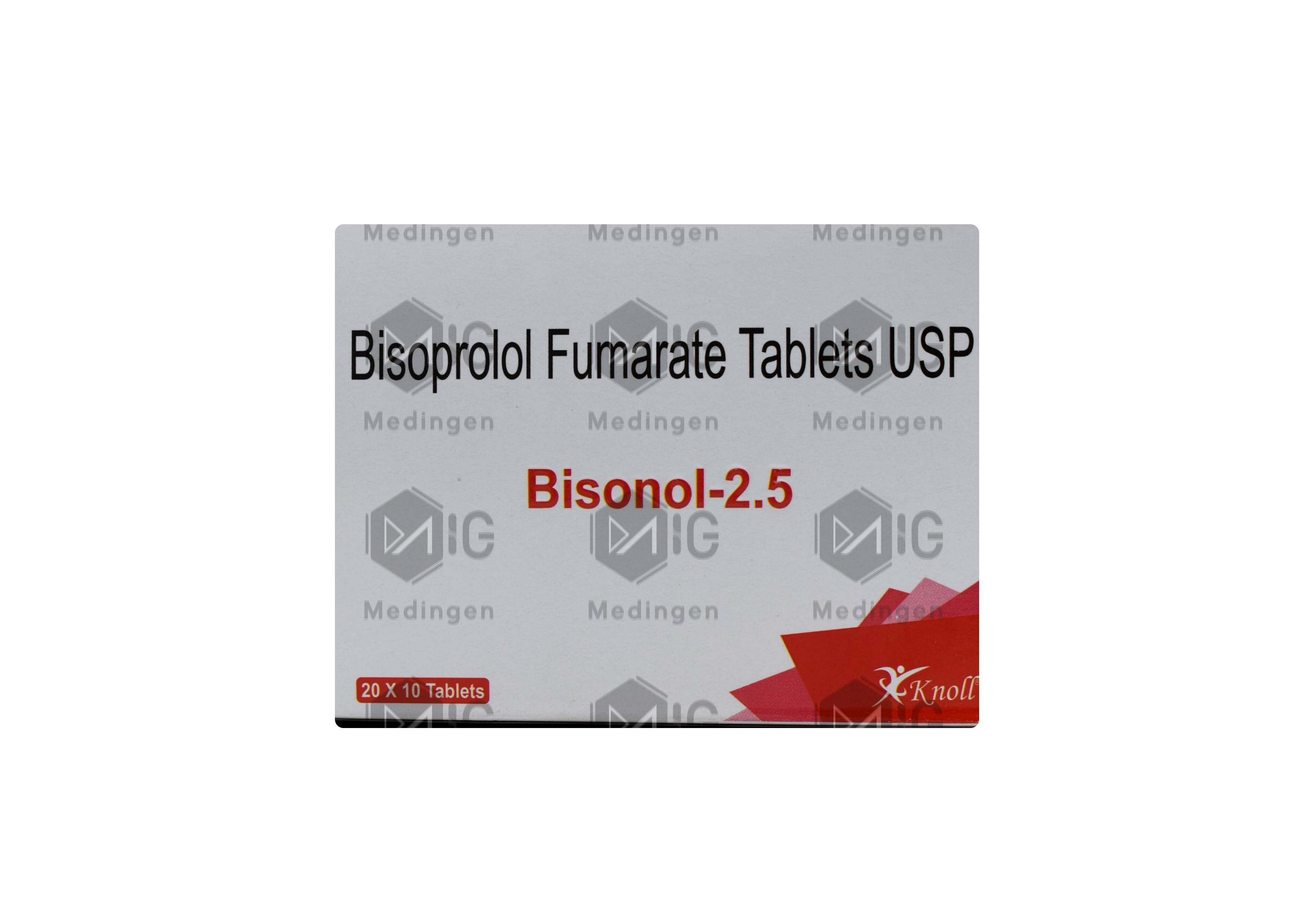 BISONOL 2.5MG