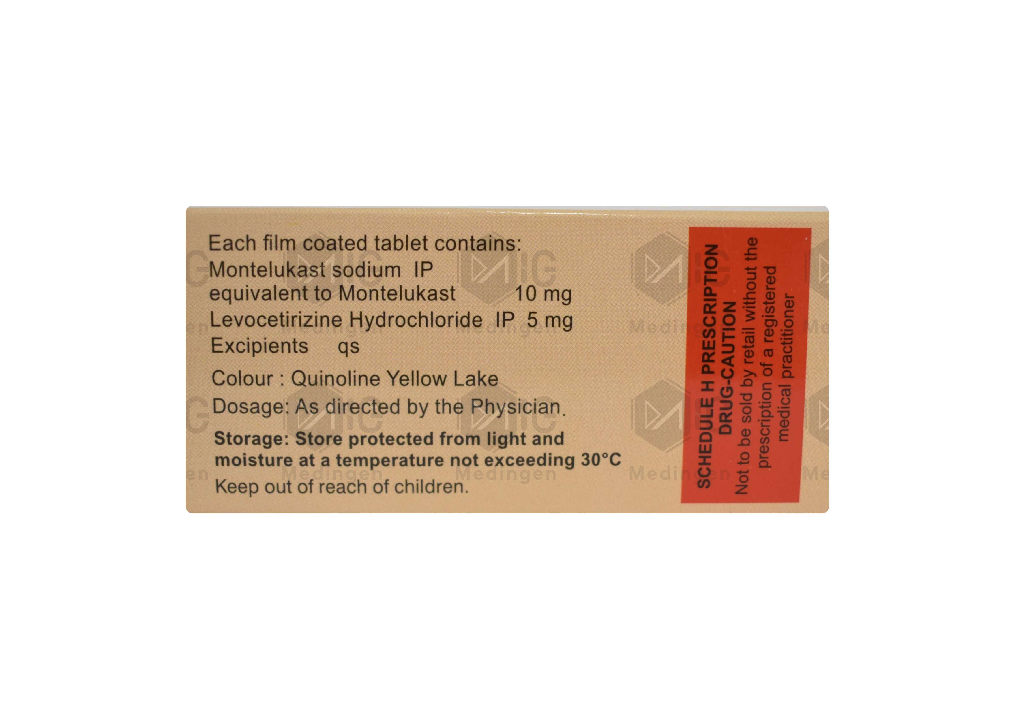 Montelukast&Levocetirizine 10MG Tablet:Uses,Side Effects,Price,Substitutes