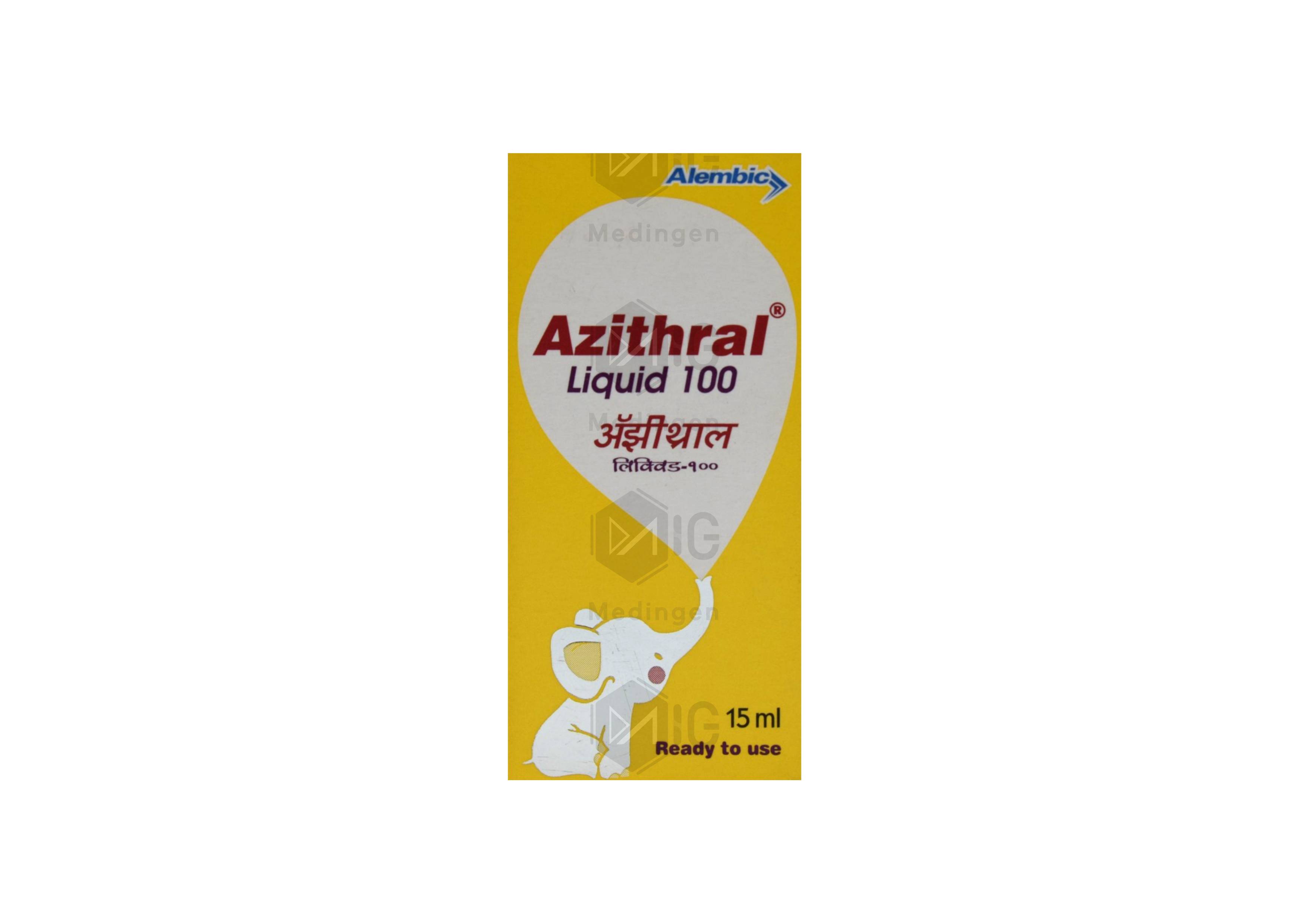 Azithral Liquid 100 : View Uses, Side Effects, Price & Substitutes