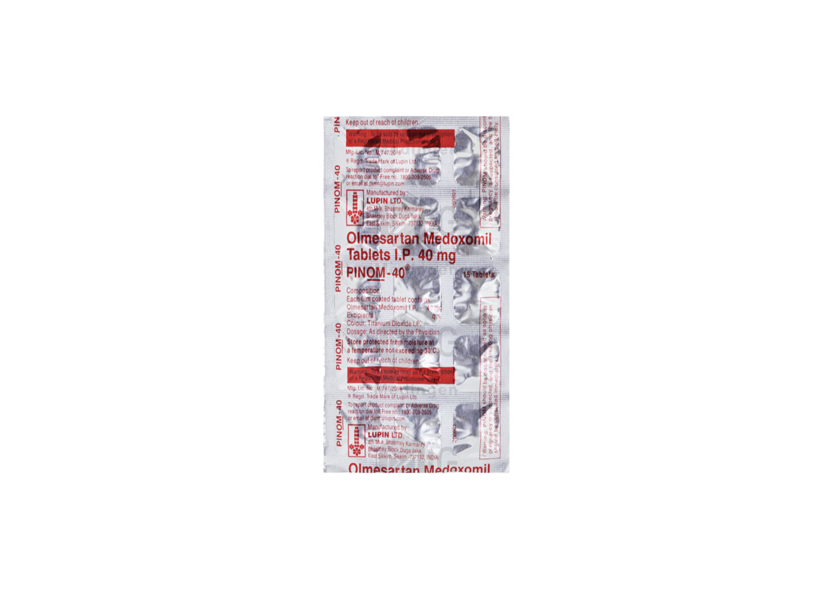 Pinom 40mg Tablet: View Uses, Side Effects, Price & Substitutes