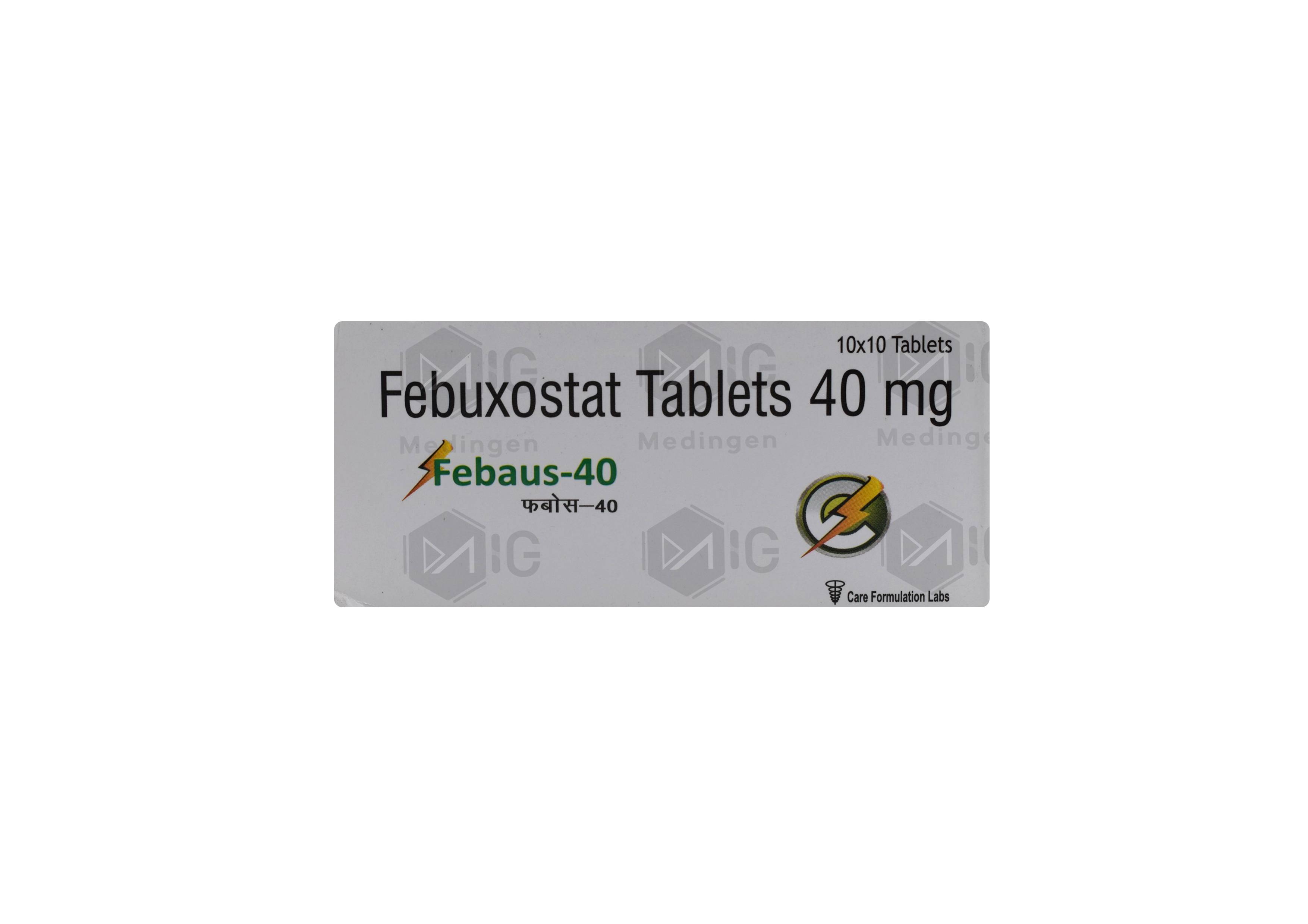 Febaus 40mg Tablet: Uses, Side Effects, Price & Substitutes