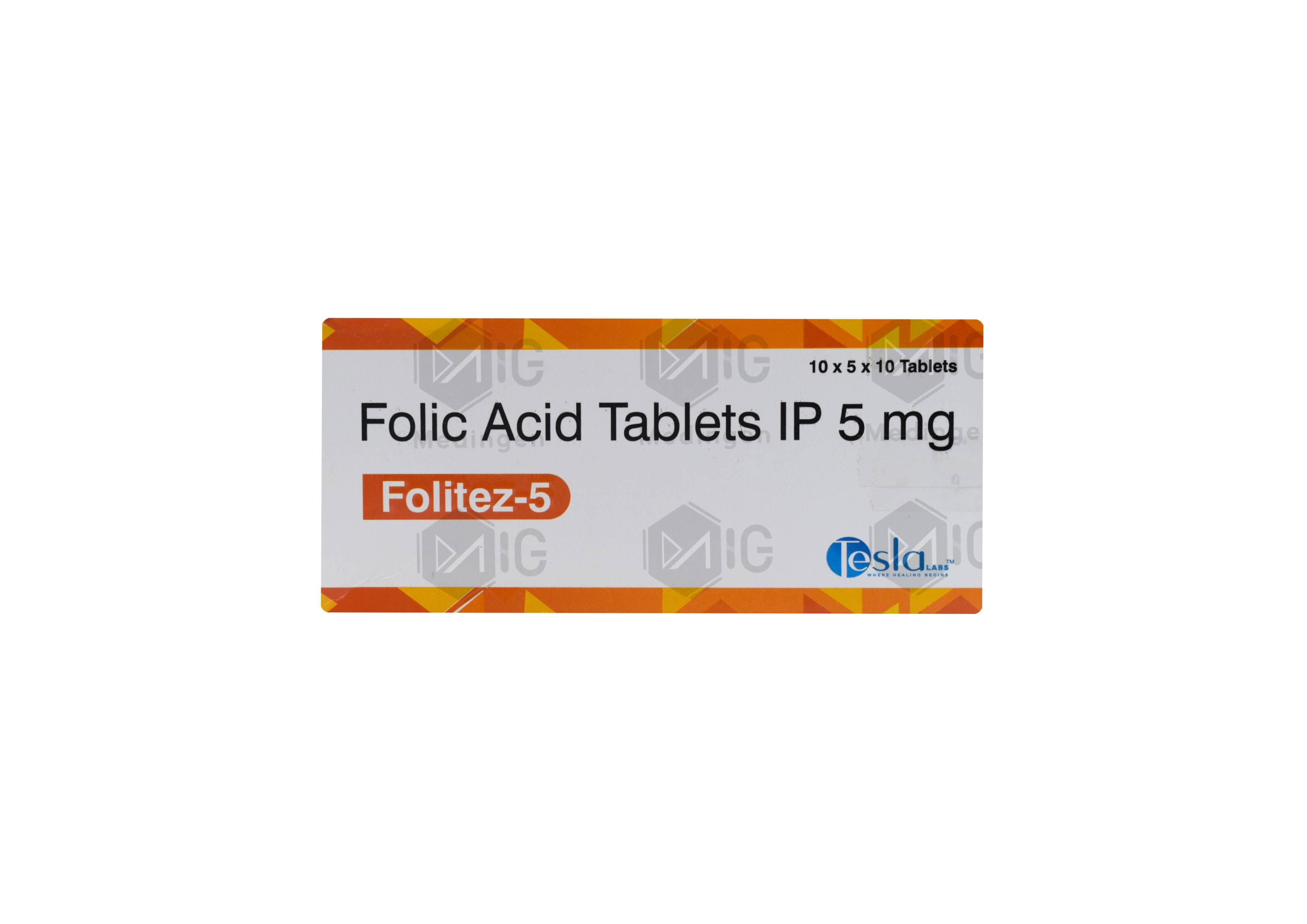FOLITEZ 5MG