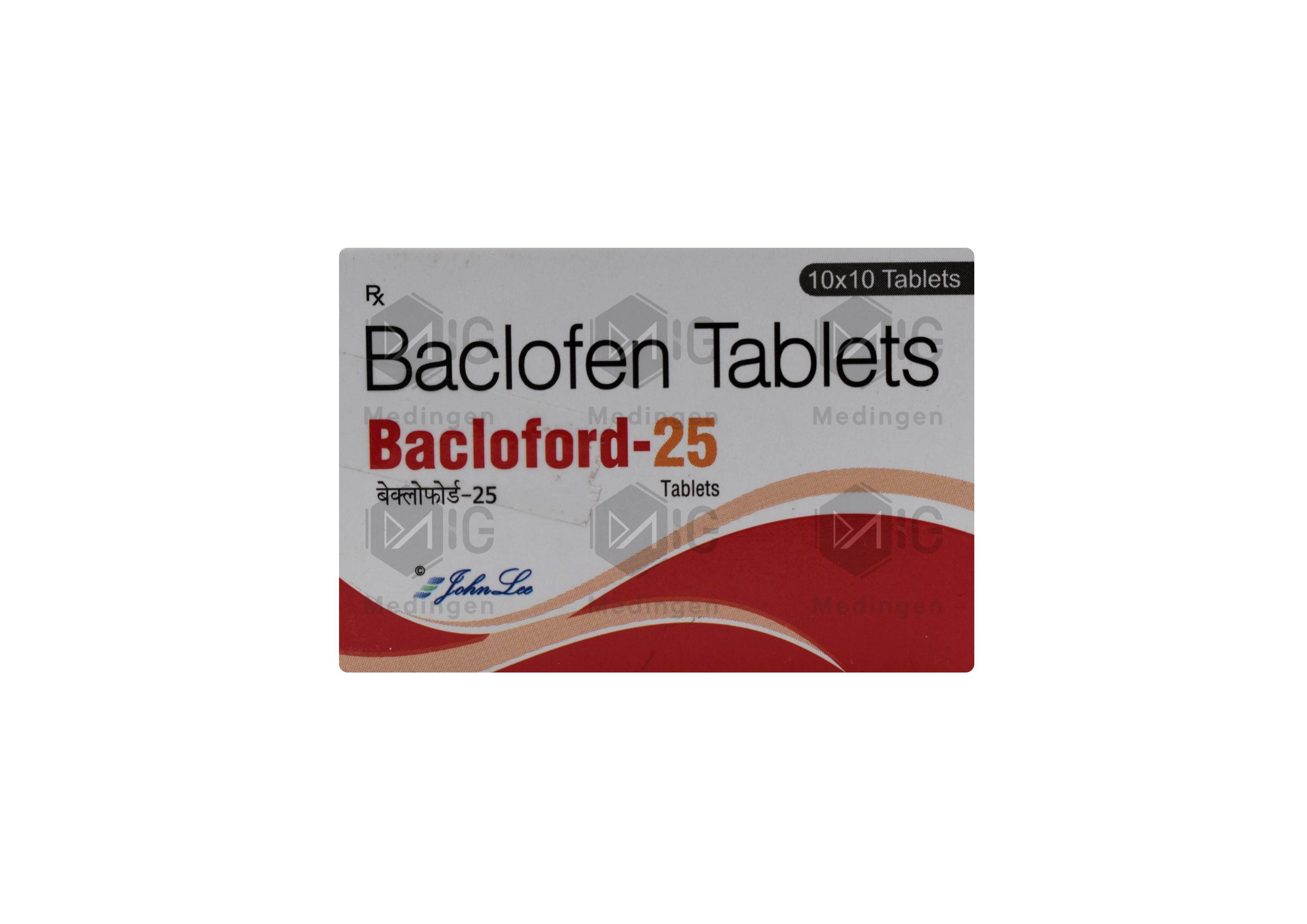 BACLOFORD 25MG