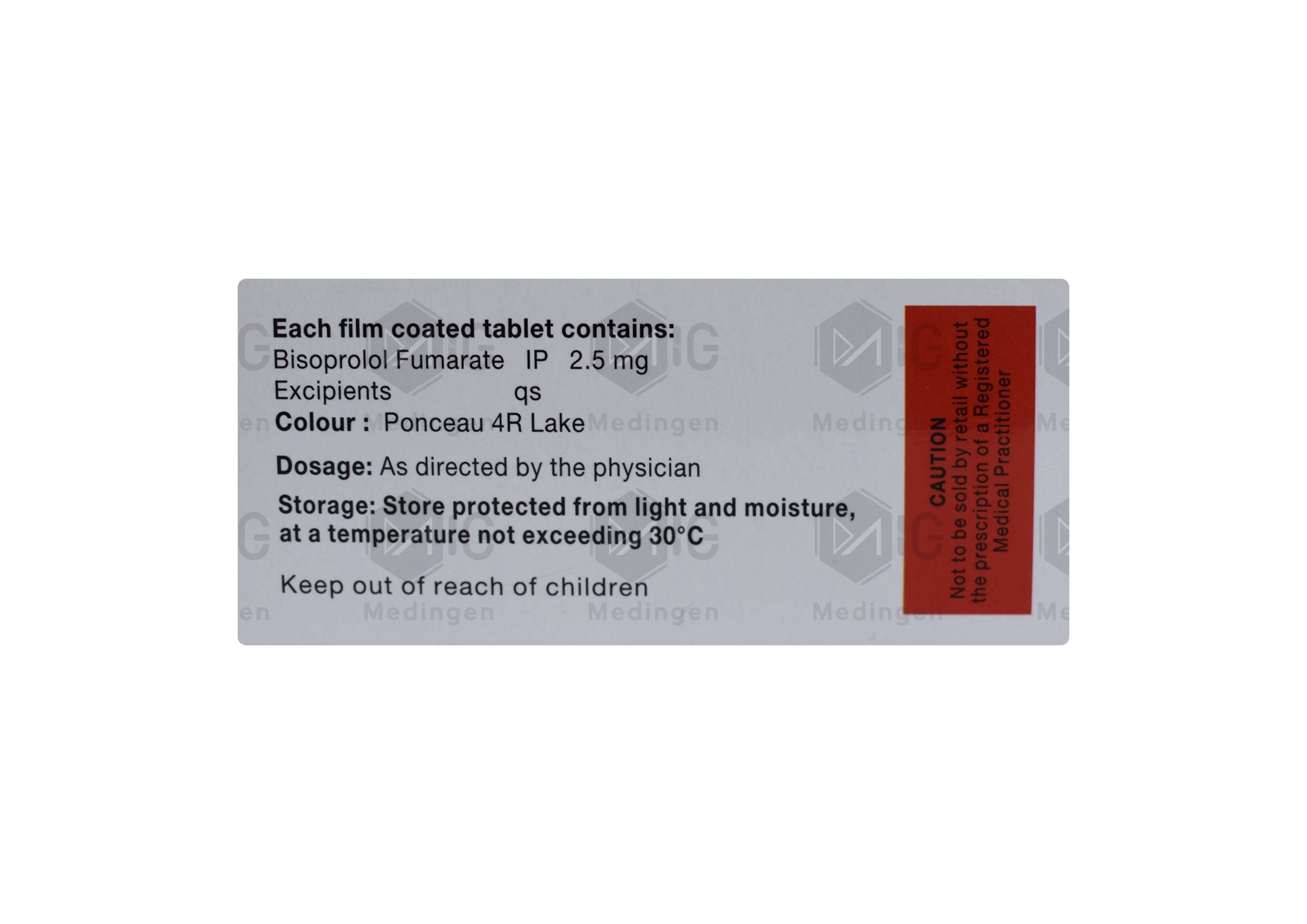 Bisoprolol 2.5mg Tablet: Uses, Price, Side Effects, and Substitutes