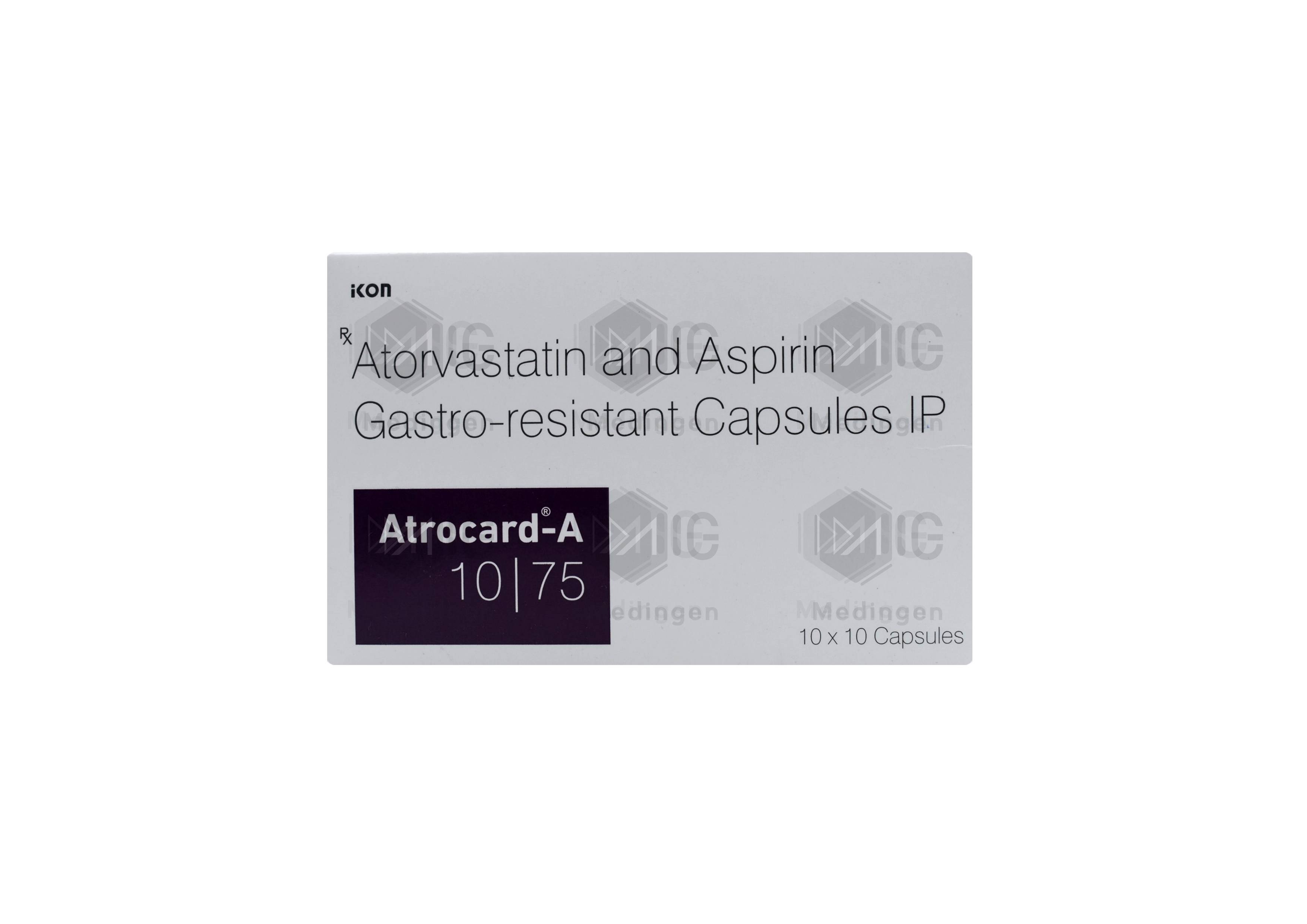ATROCARD A 10/75MG