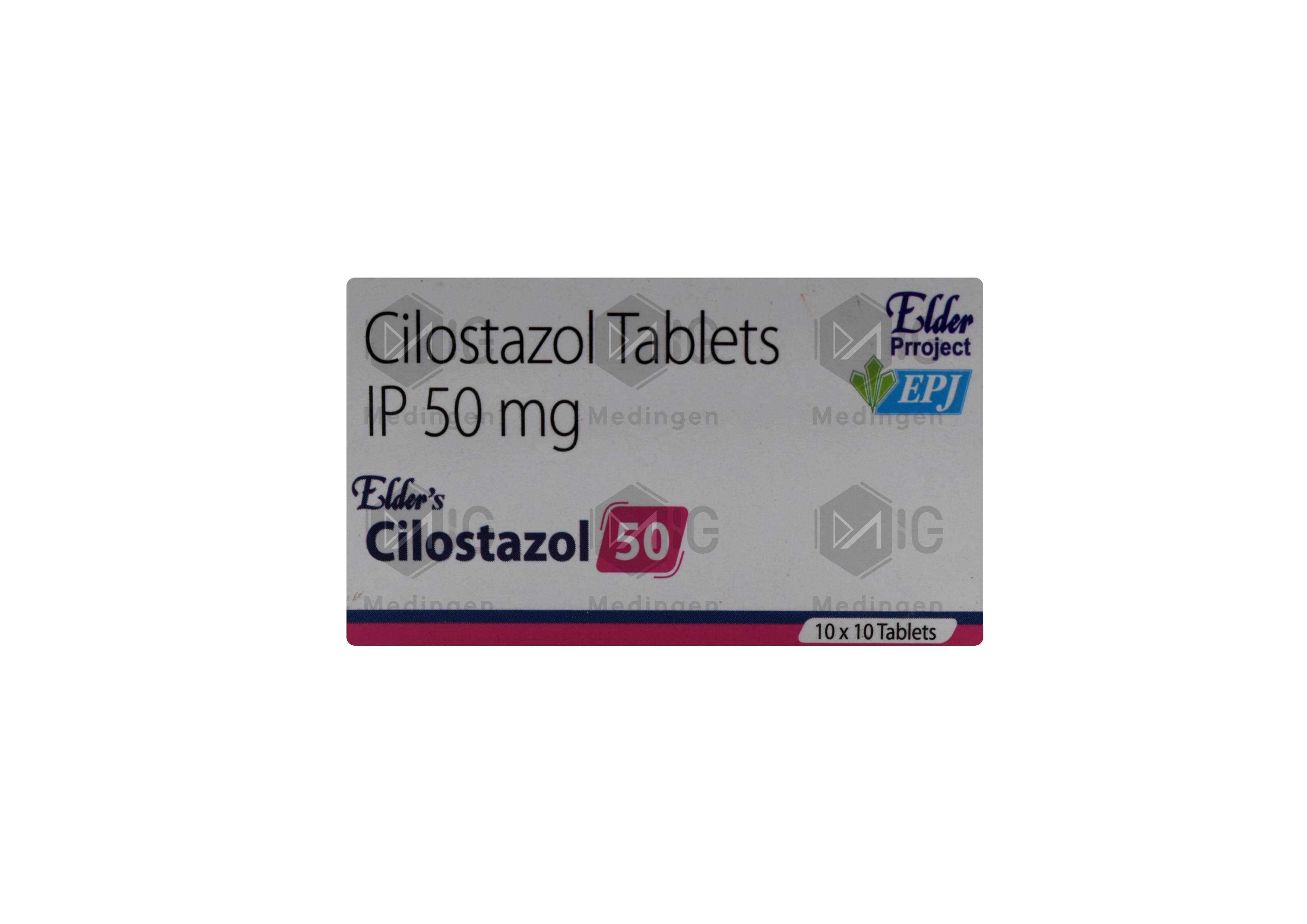 CILOSTAZOL 50MG