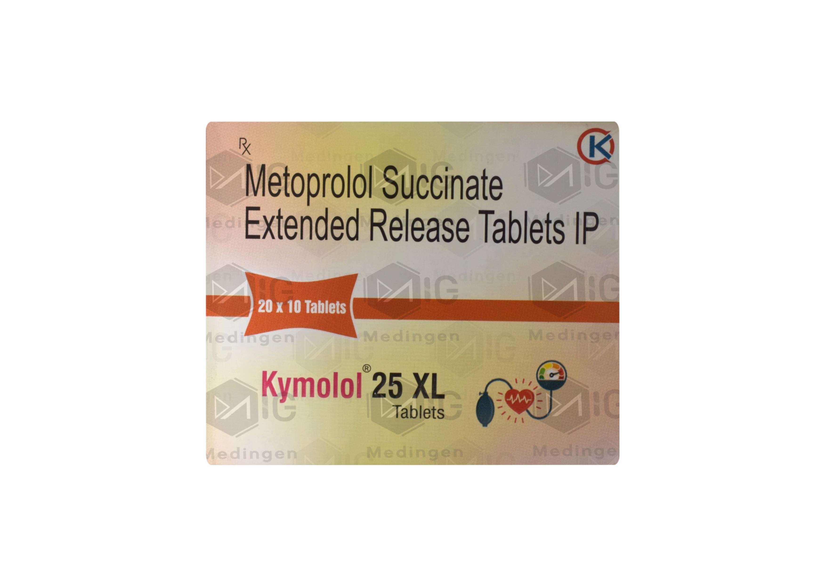 Kymolol 25 XL Tablet: Uses, Side Effects, Price & Substitutes