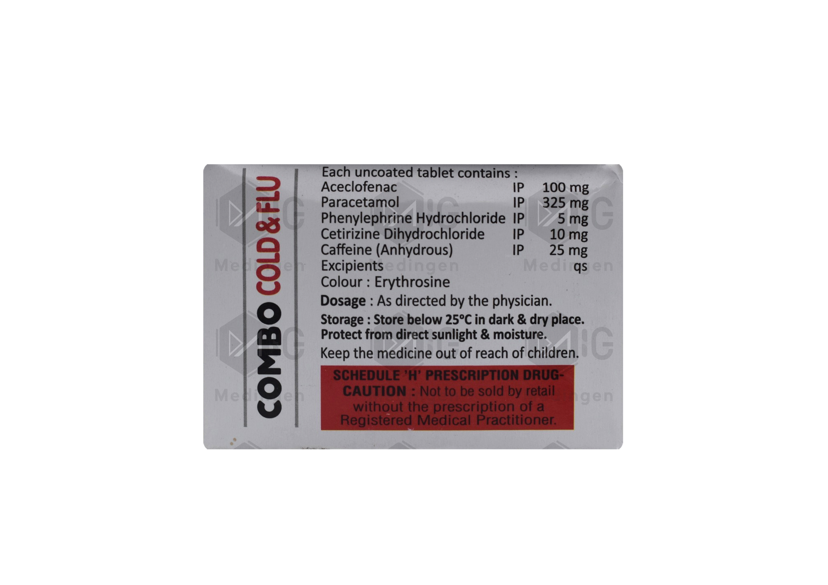 Combo Cold & Flu Tablet: View Uses, Side Effects, Price & Substitutes