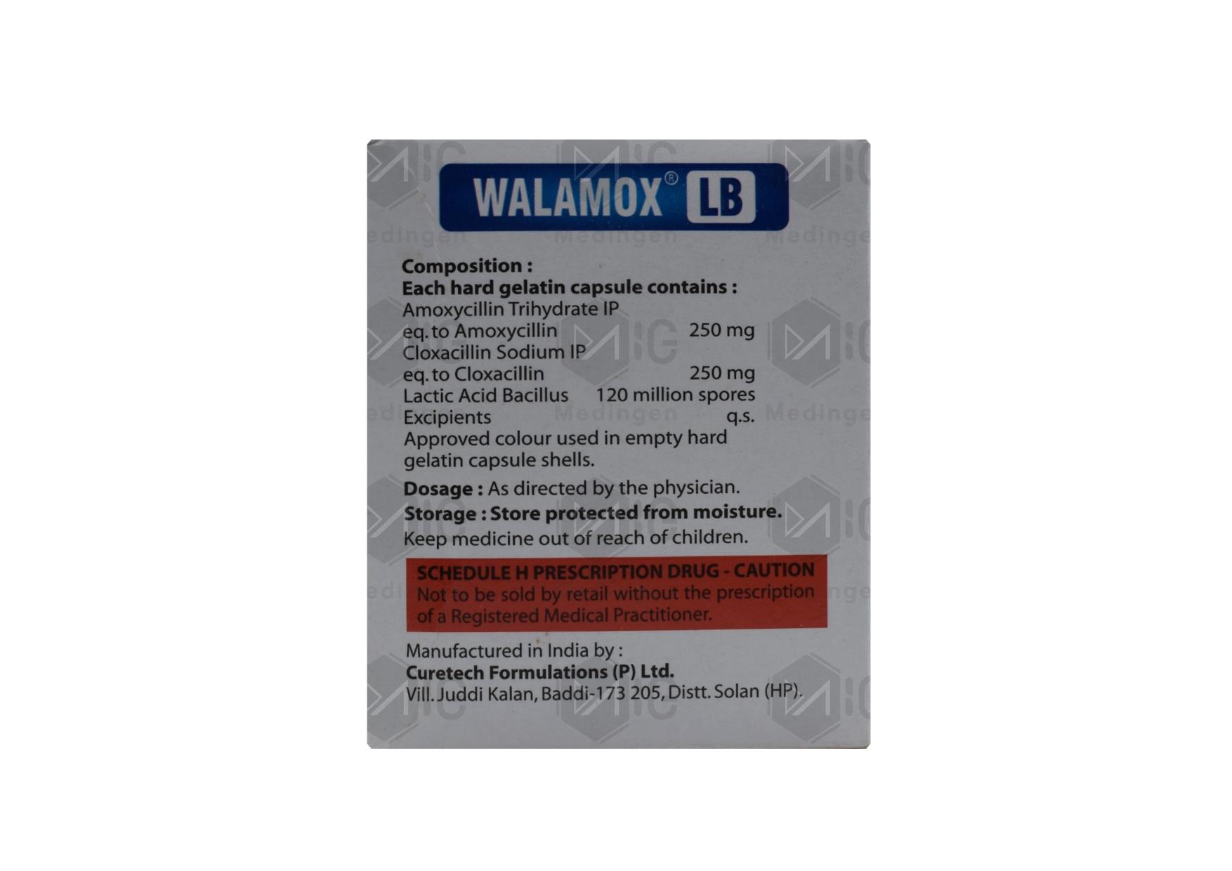 Walamox LB Tablet: View Uses, Side Effects, Price & Substitutes