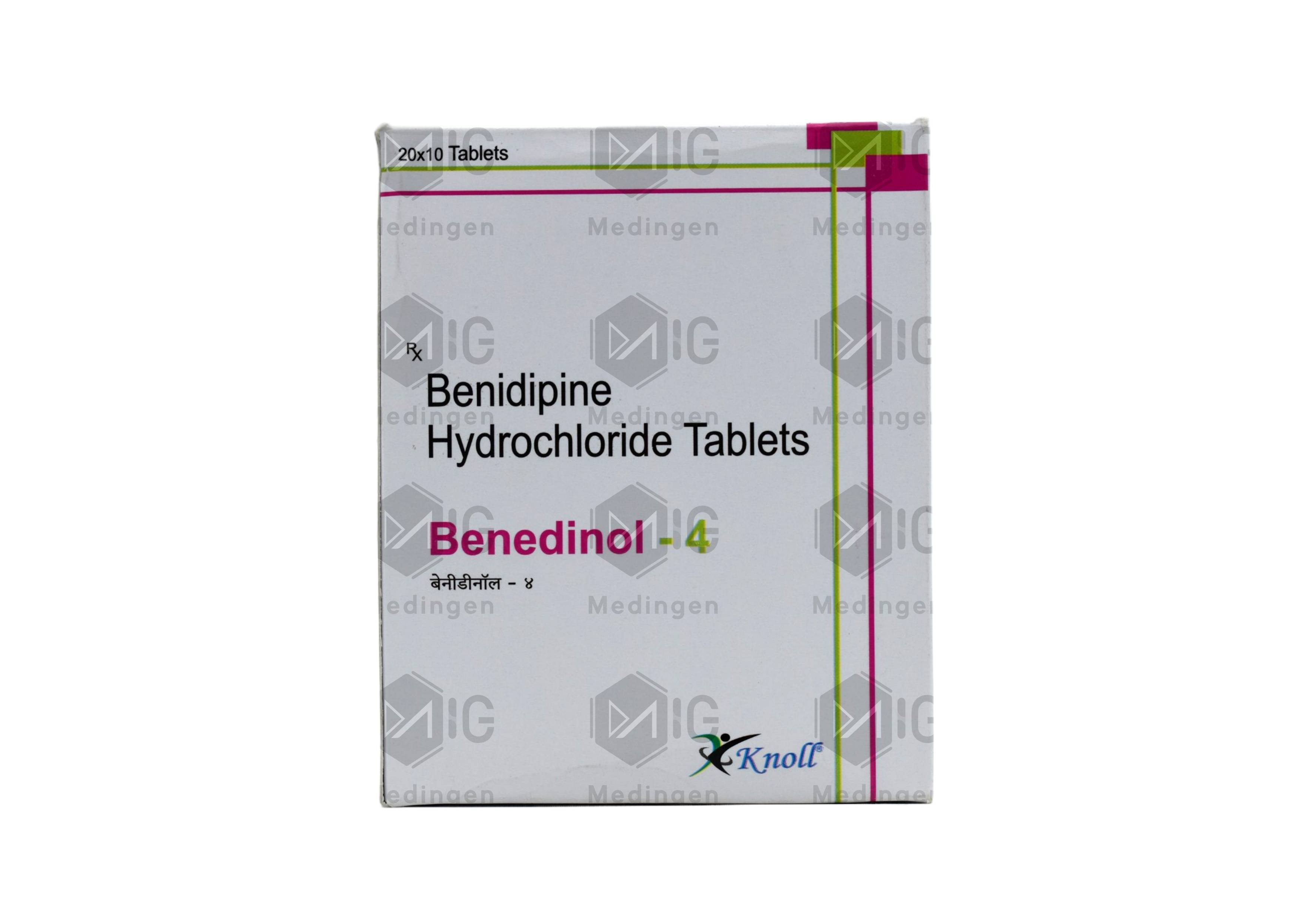 BENEDINOL 4MG