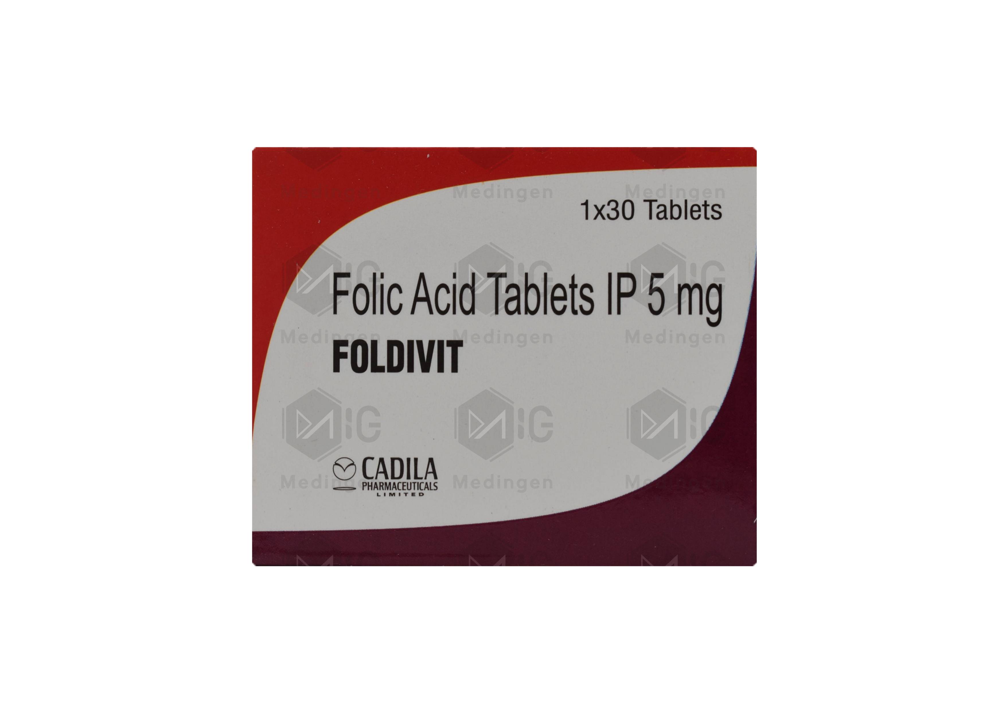 FOLDIVIT 5MG