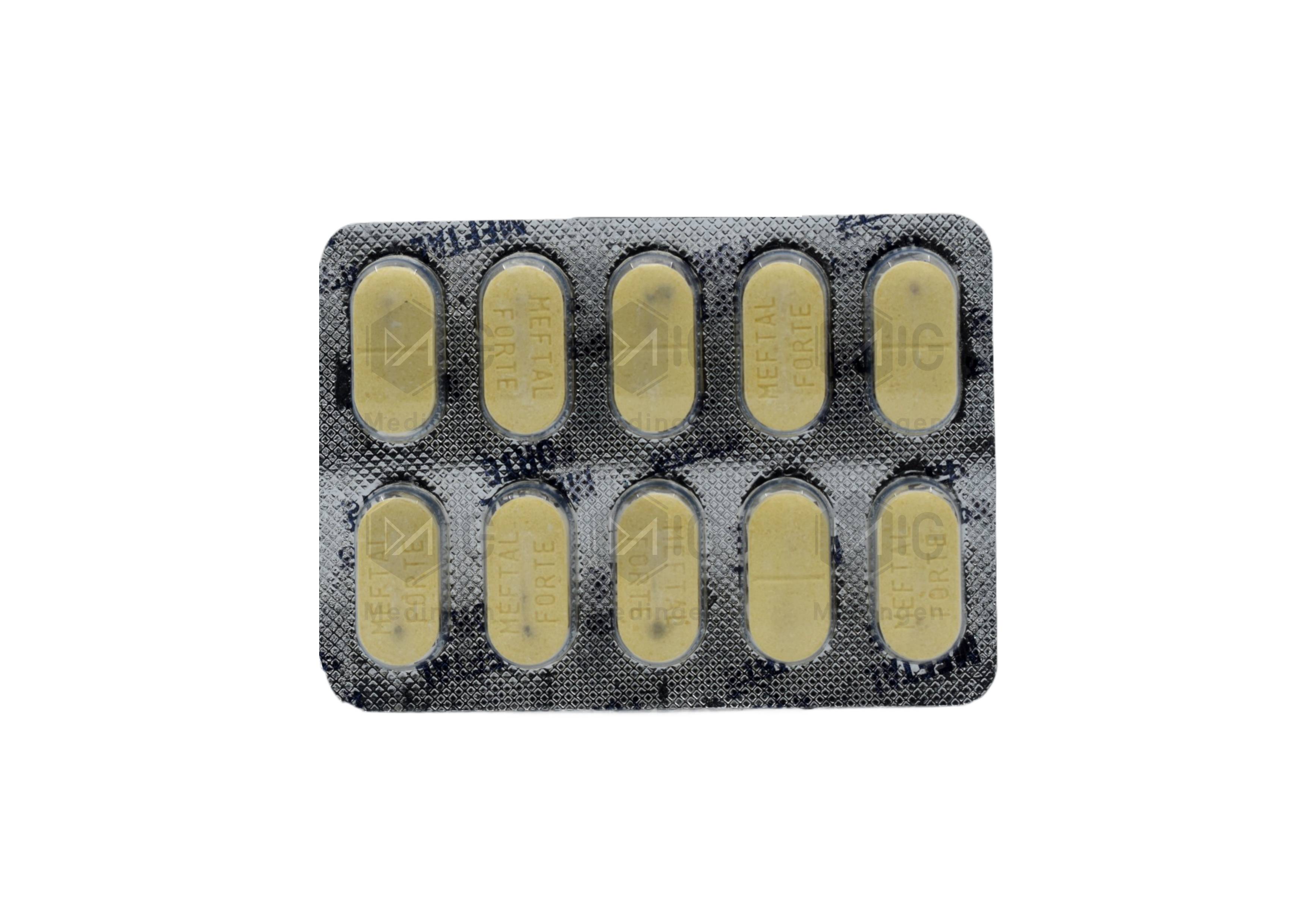 Meftal Forte Tablet : Uses, Benefits, Price, and Substitutes
