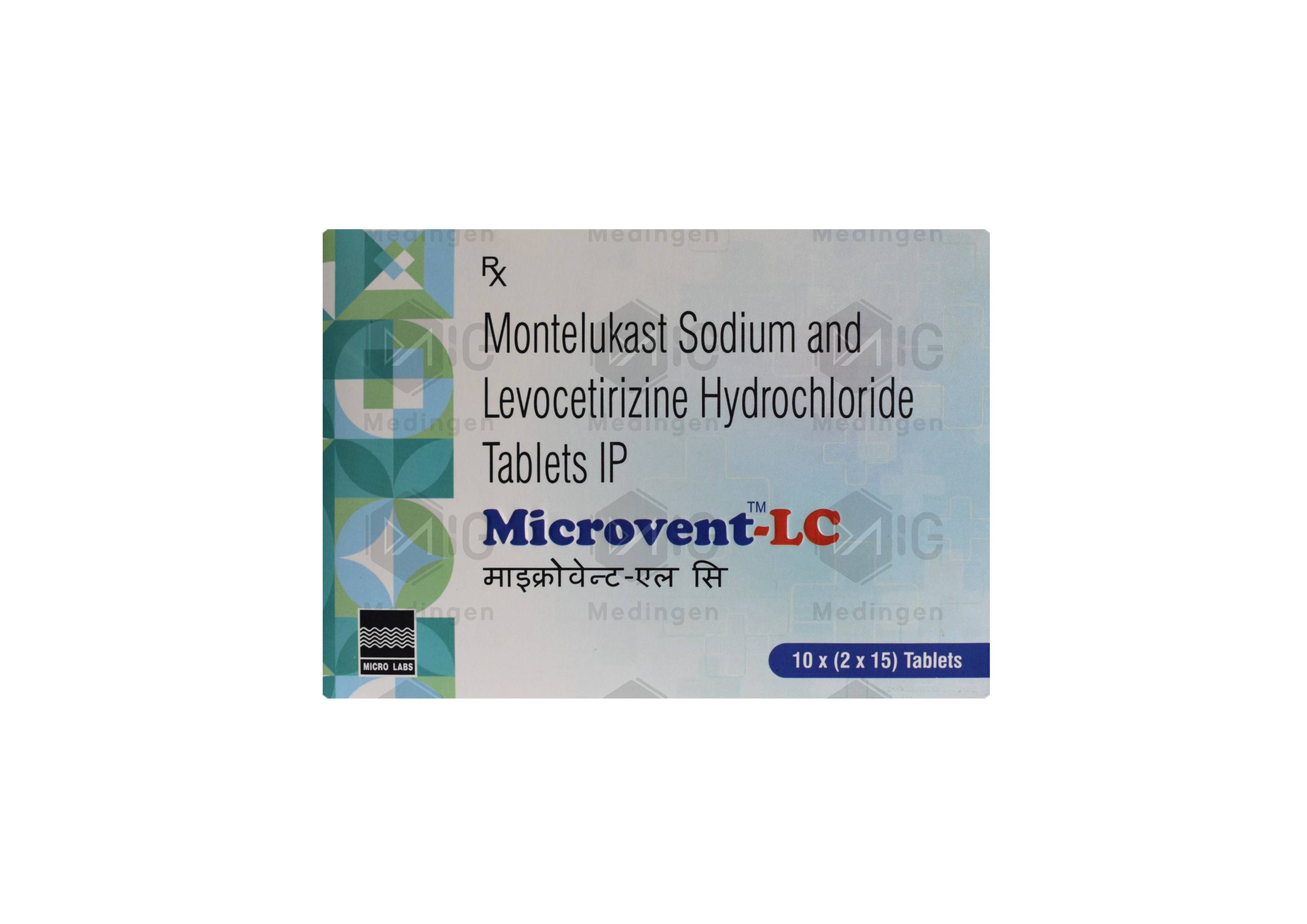 Microvent LC Tablet: View Uses, Side Effects, Price and Substitutes