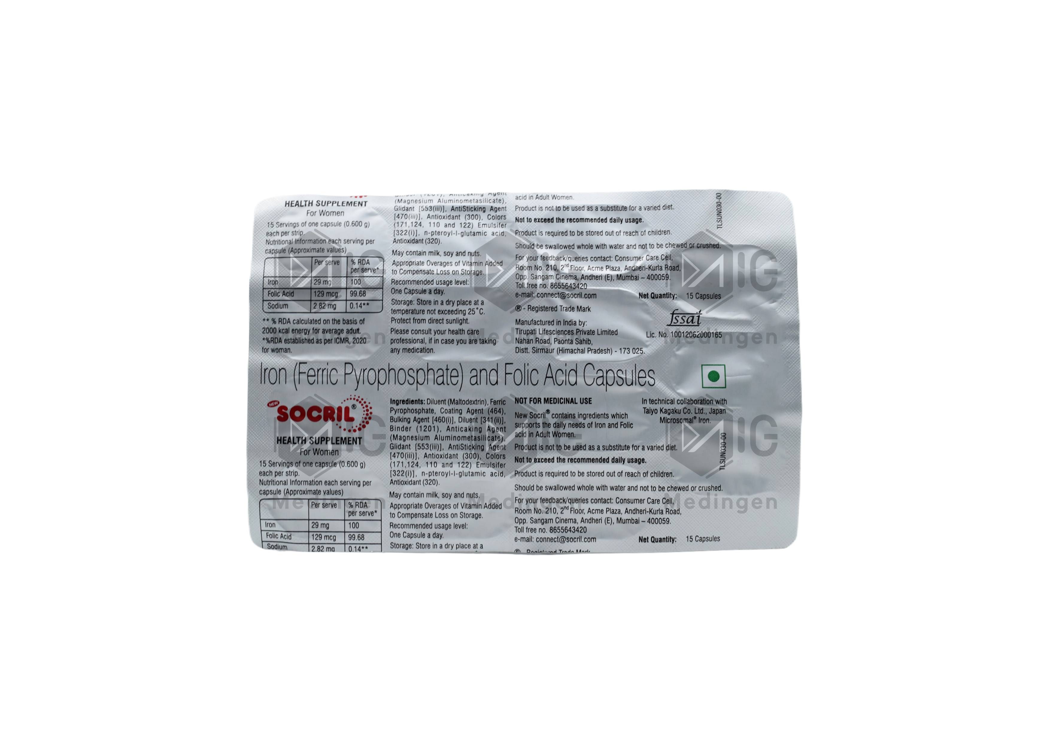 SOCRIL CAPSULE